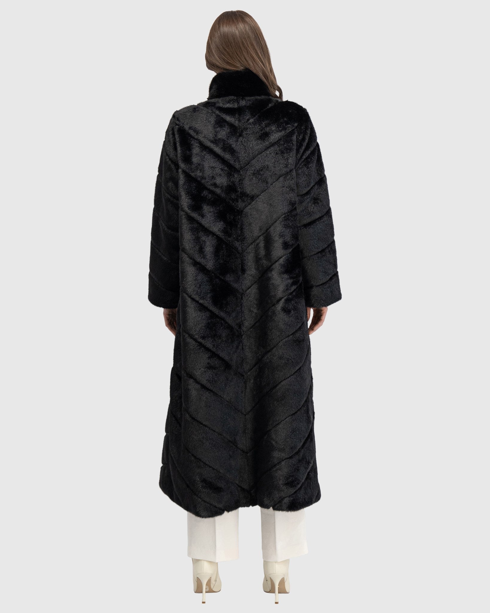 FUR-FREE MINK (FAUX FUR) COAT