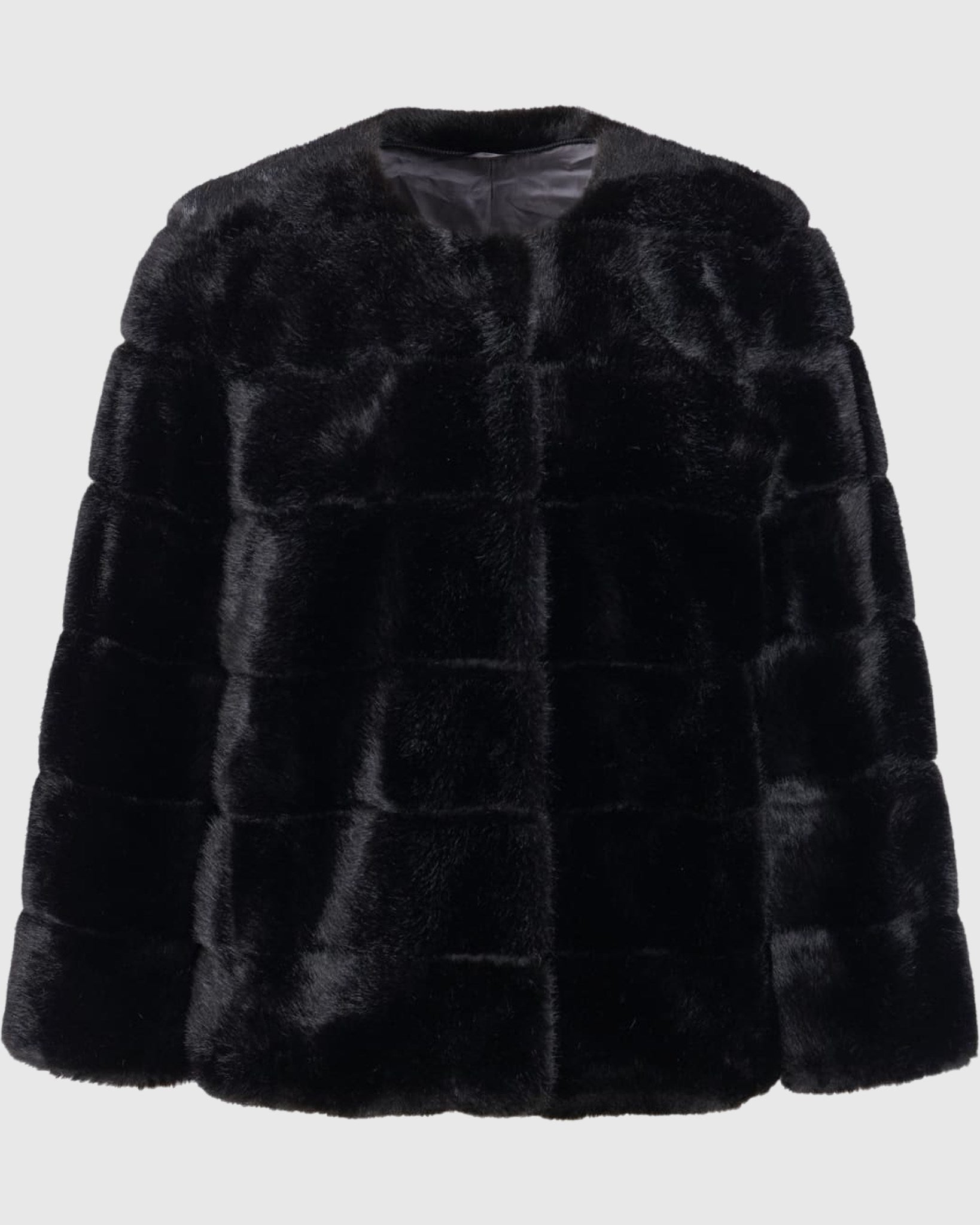 FUR-FREE MINK (FAUX FUR) JACKET