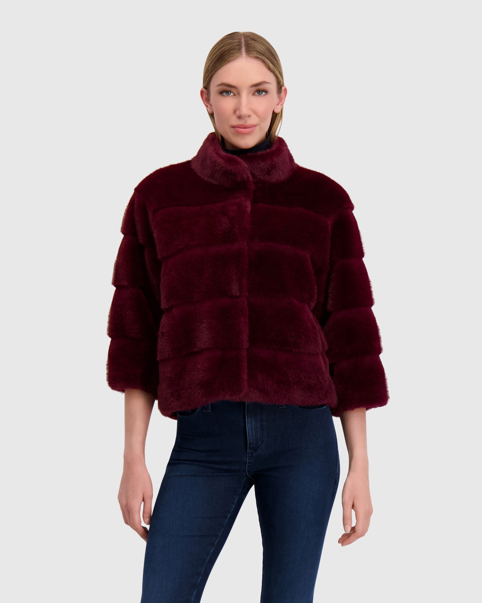FUR-FREE MINK (FAUX FUR) JACKET
