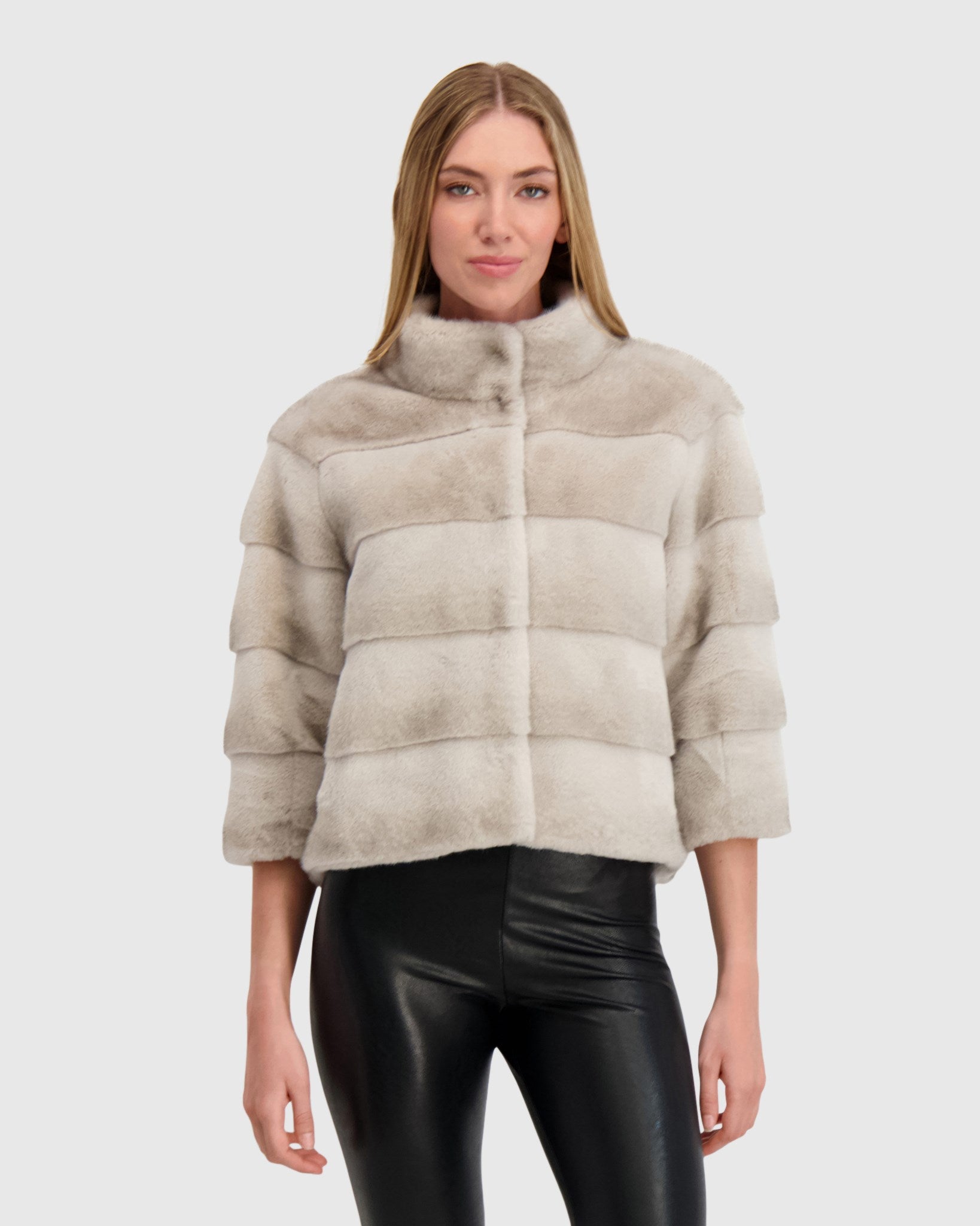 FUR-FREE MINK (FAUX FUR) JACKET