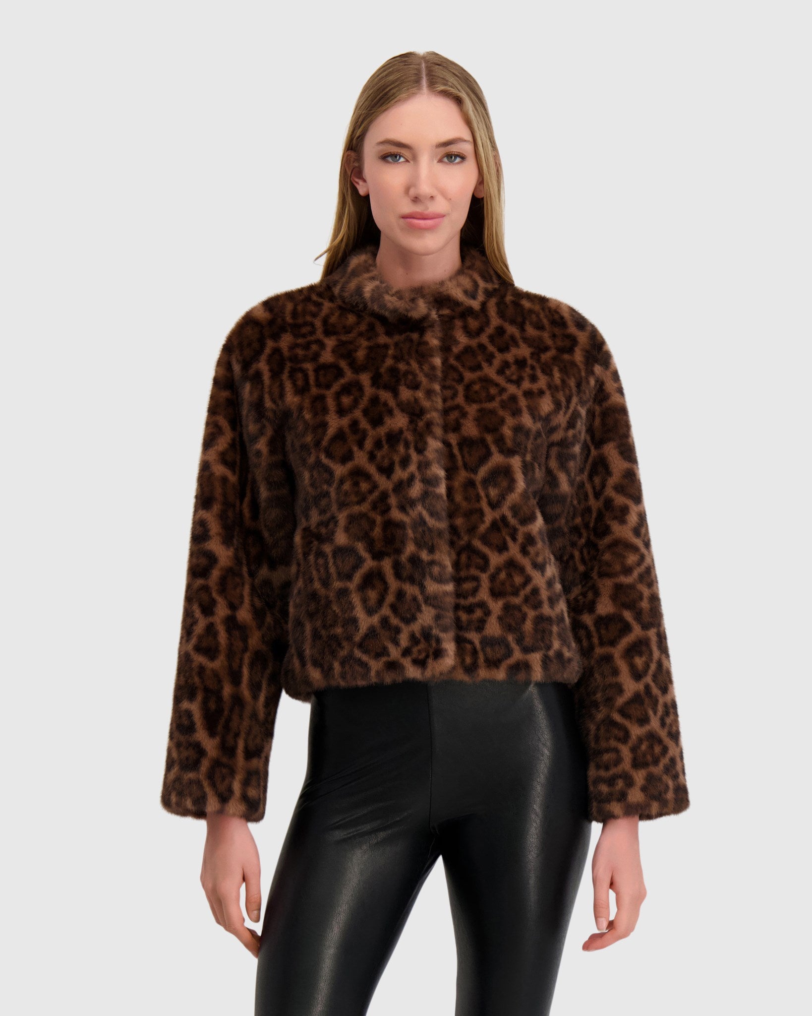 FUR-FREE MINK (FAUX FUR) JACKET