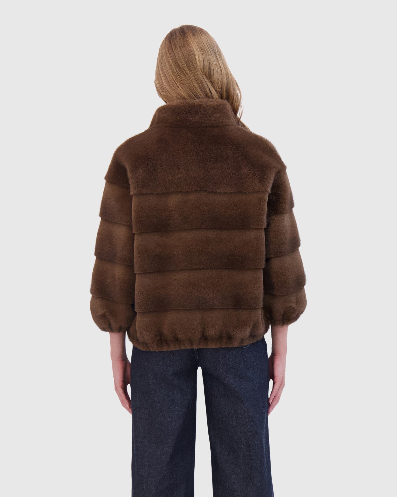 FUR-FREE MINK (FAUX FUR) JACKET