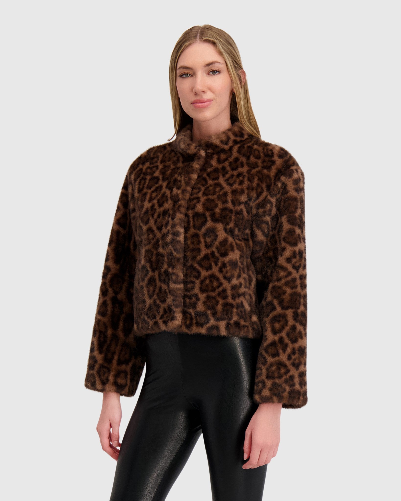FUR-FREE MINK (FAUX FUR) JACKET