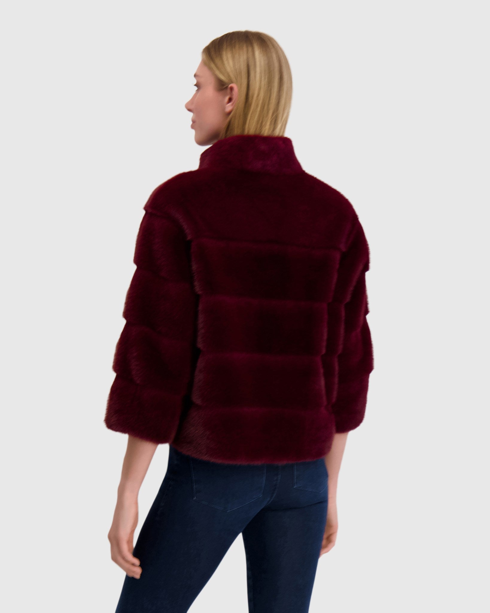 FUR-FREE MINK (FAUX FUR) JACKET