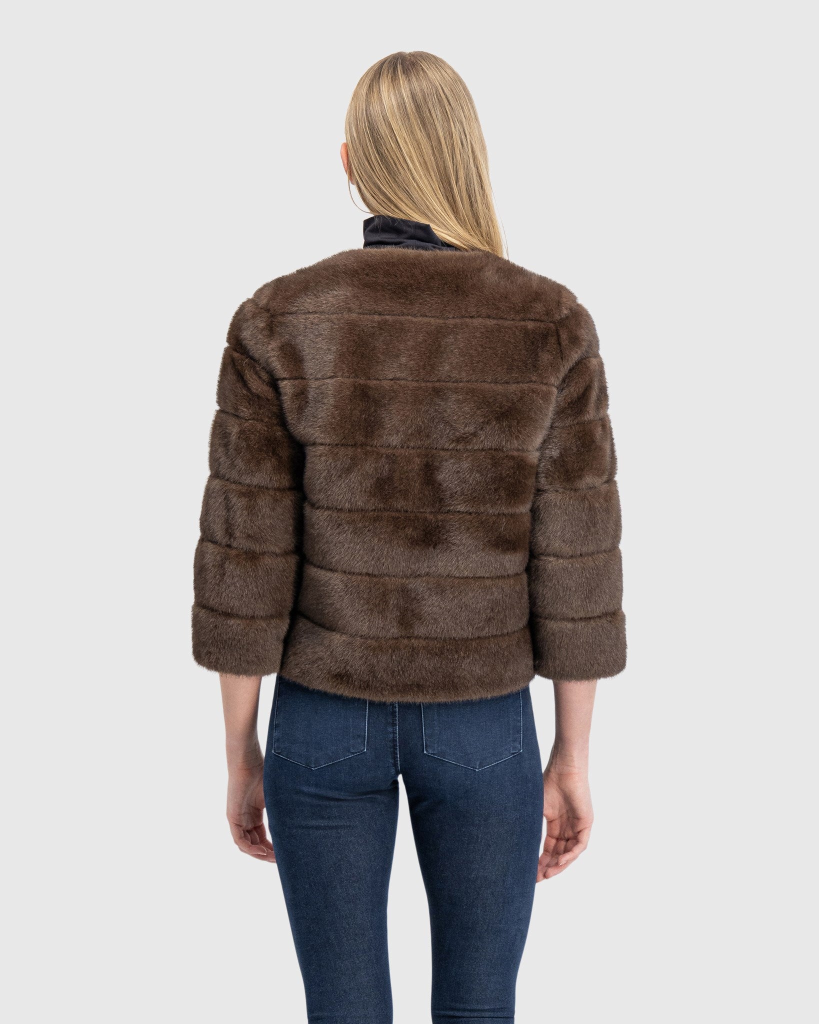 FUR-FREE MINK (FAUX FUR) JACKET