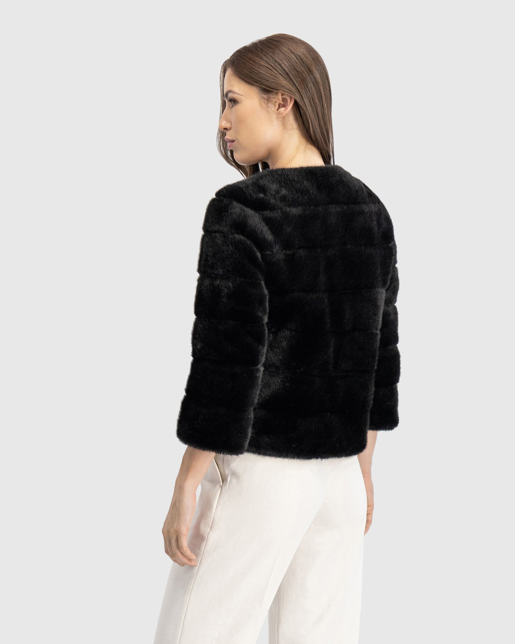 FUR-FREE MINK (FAUX FUR) JACKET