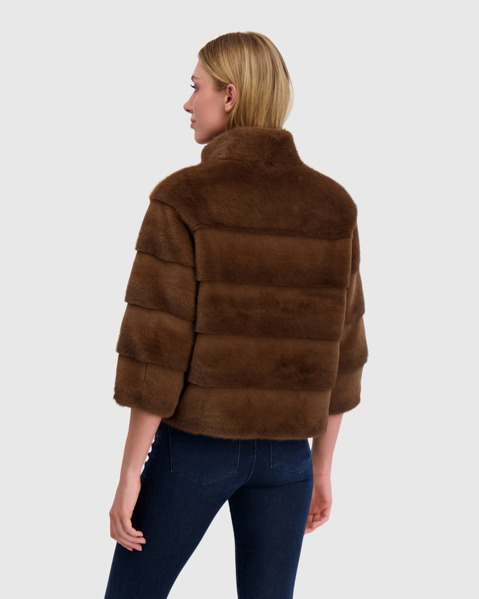 FUR-FREE MINK (FAUX FUR) JACKET