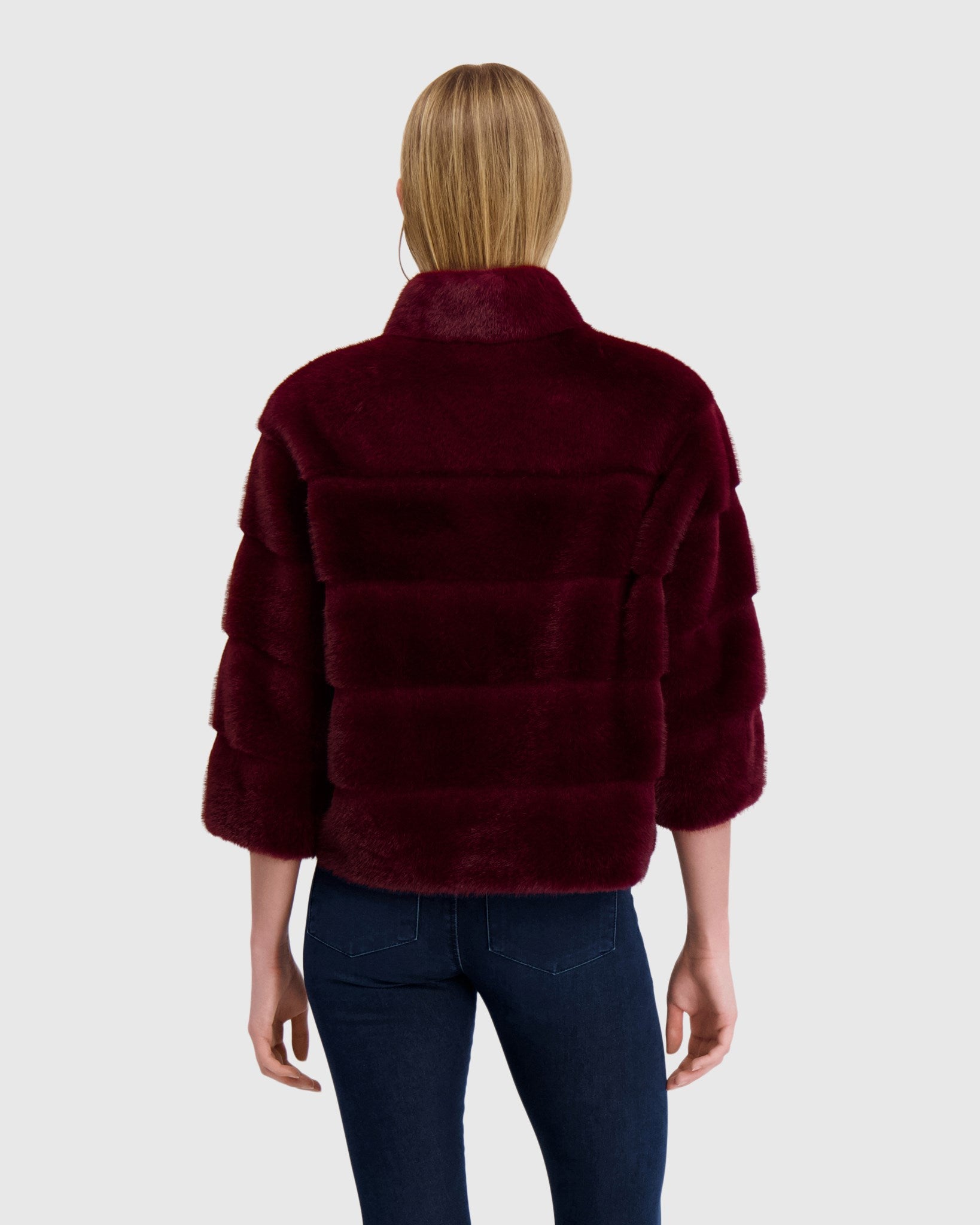 FUR-FREE MINK (FAUX FUR) JACKET
