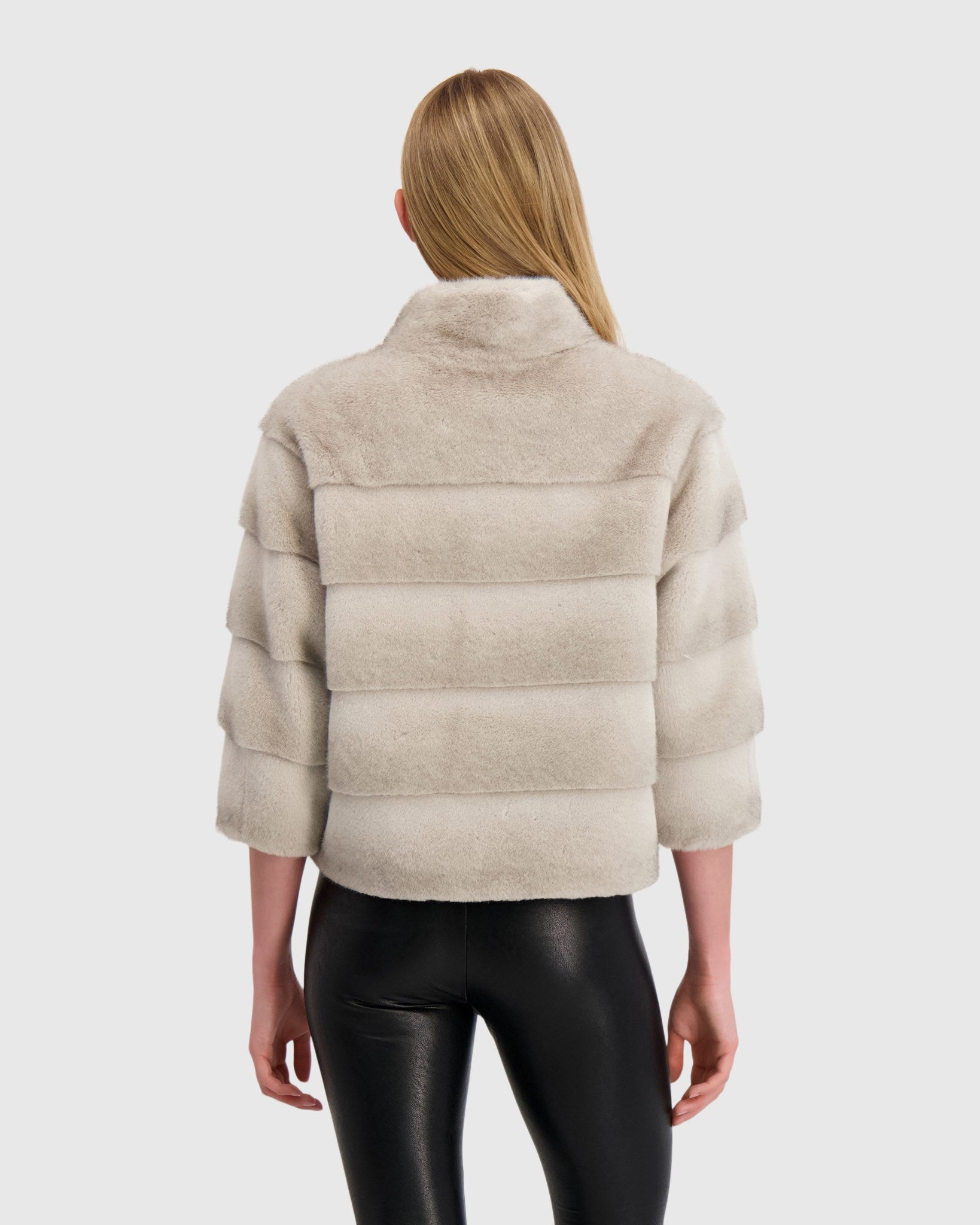 FUR-FREE MINK (FAUX FUR) JACKET