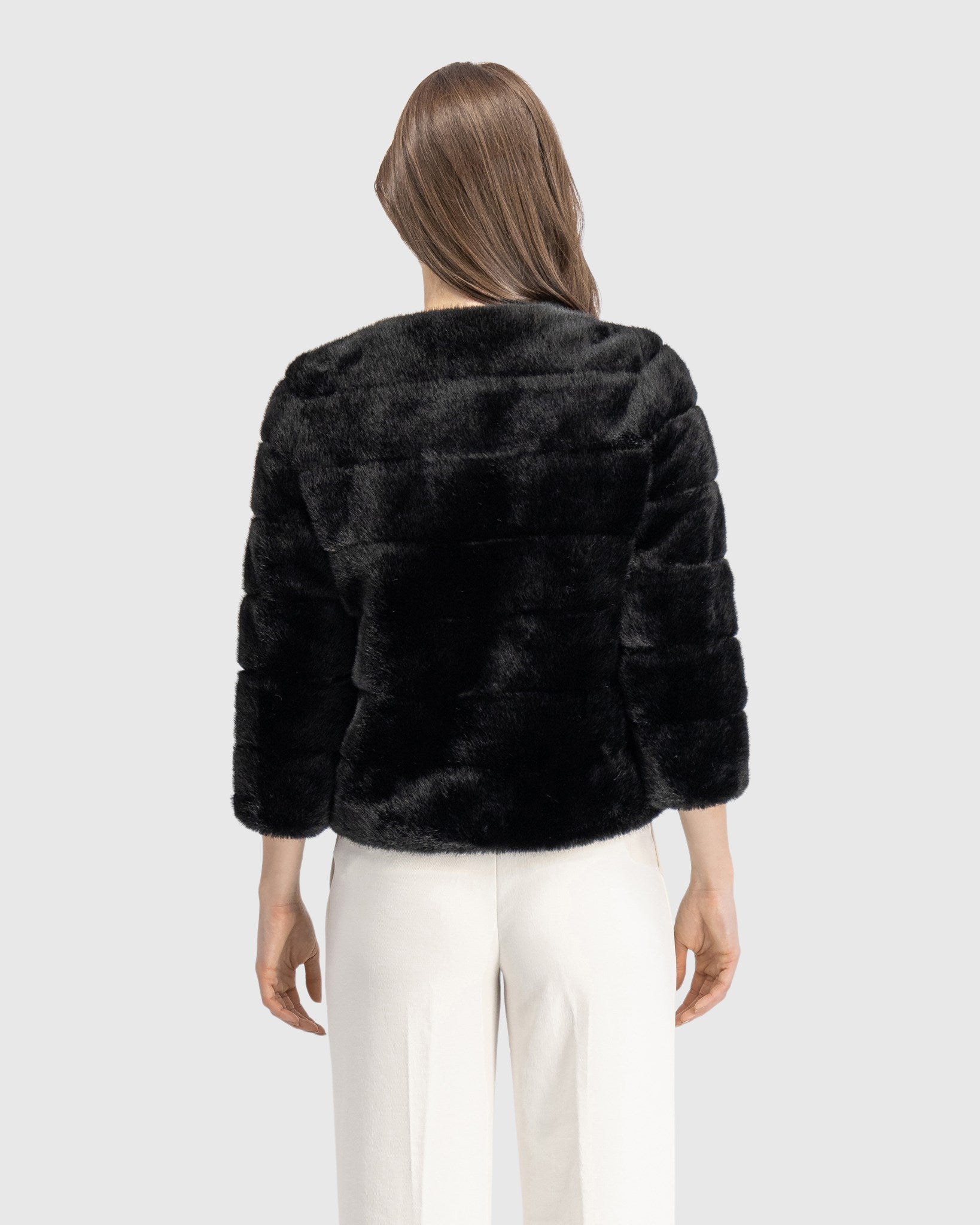 FUR-FREE MINK (FAUX FUR) JACKET