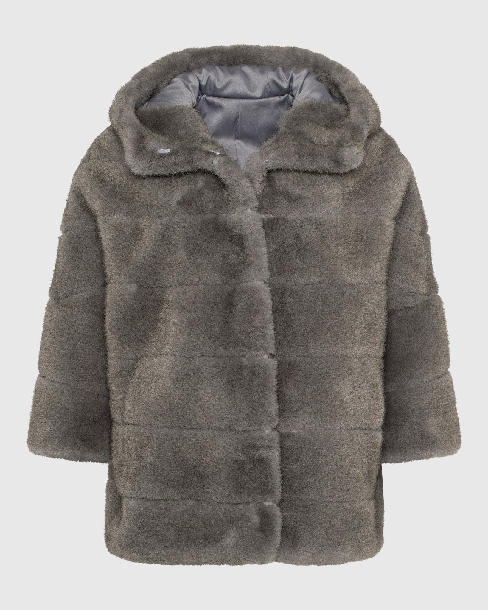 FUR-FREE MINK (FAUX FUR) PARKA
