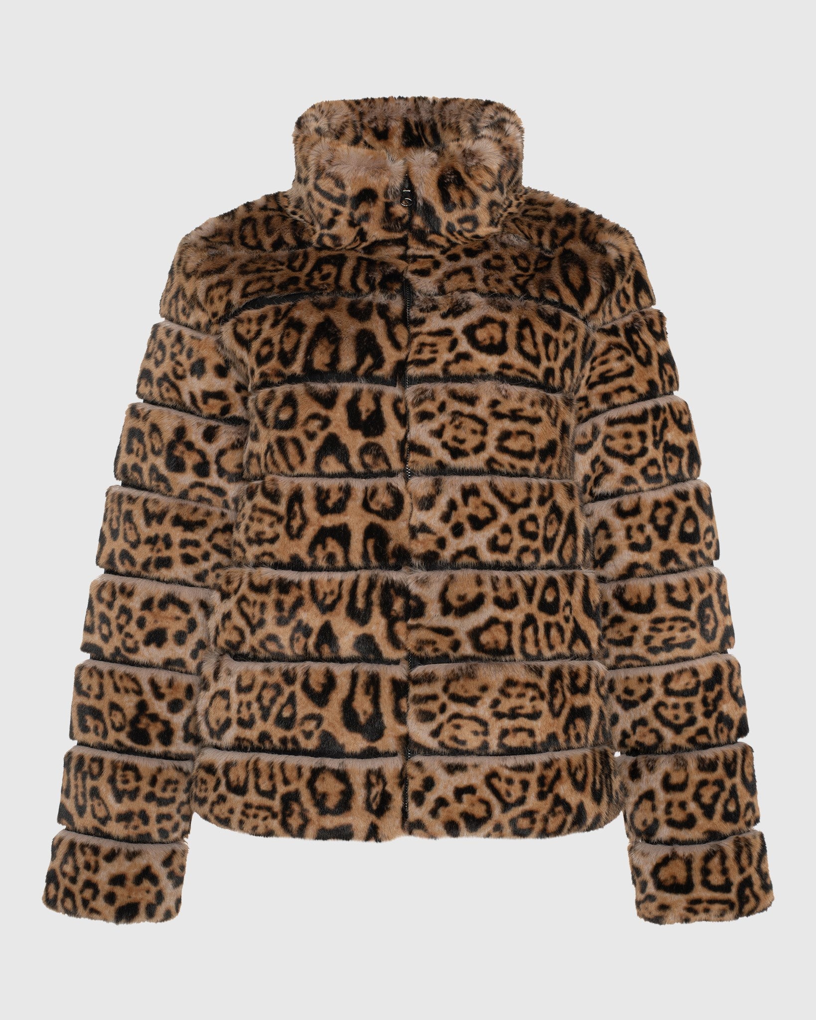 FUR-FREE MINK (FAUX FUR) REVERSIBLE PARKA