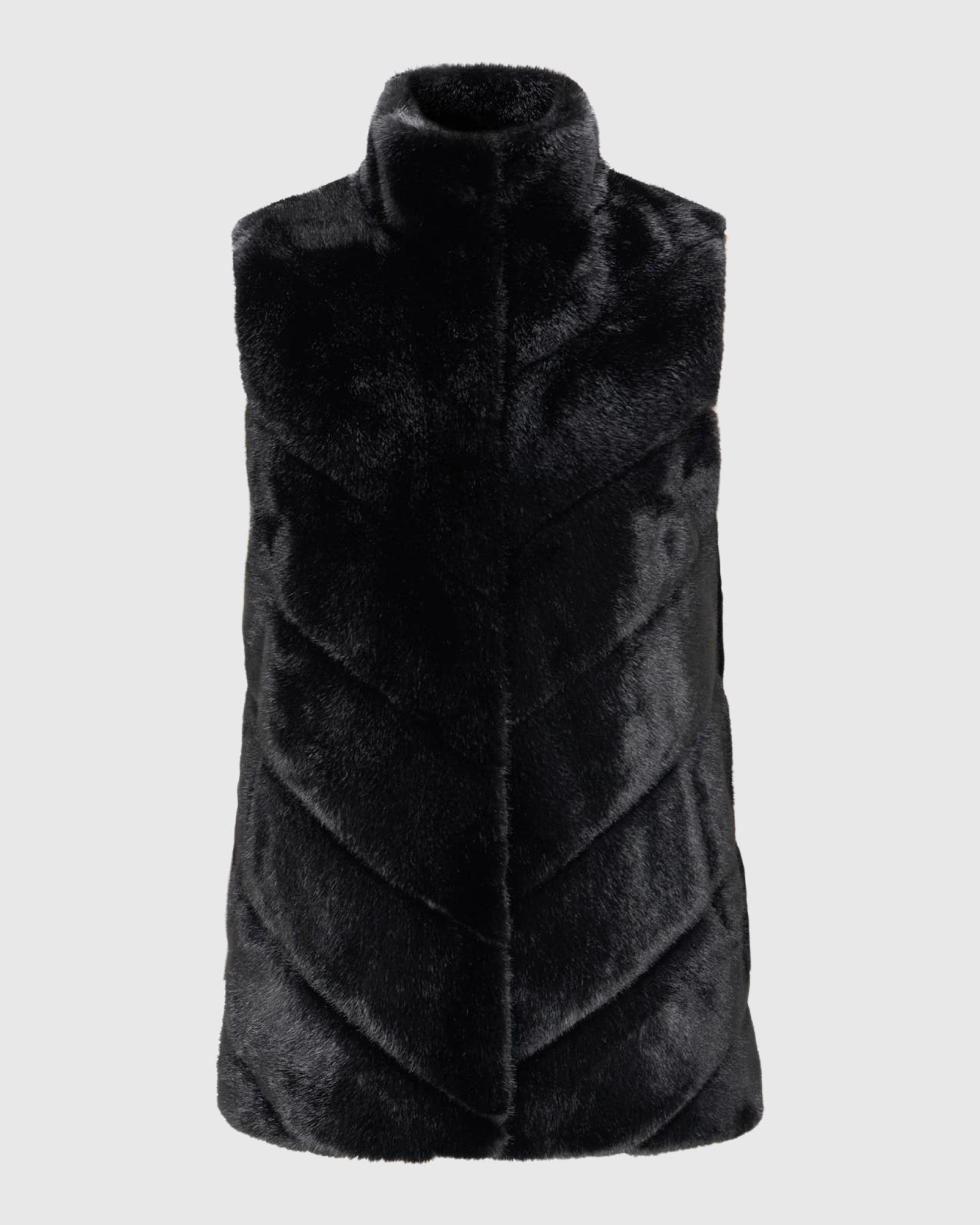 FUR-FREE MINK (FAUX FUR) VEST