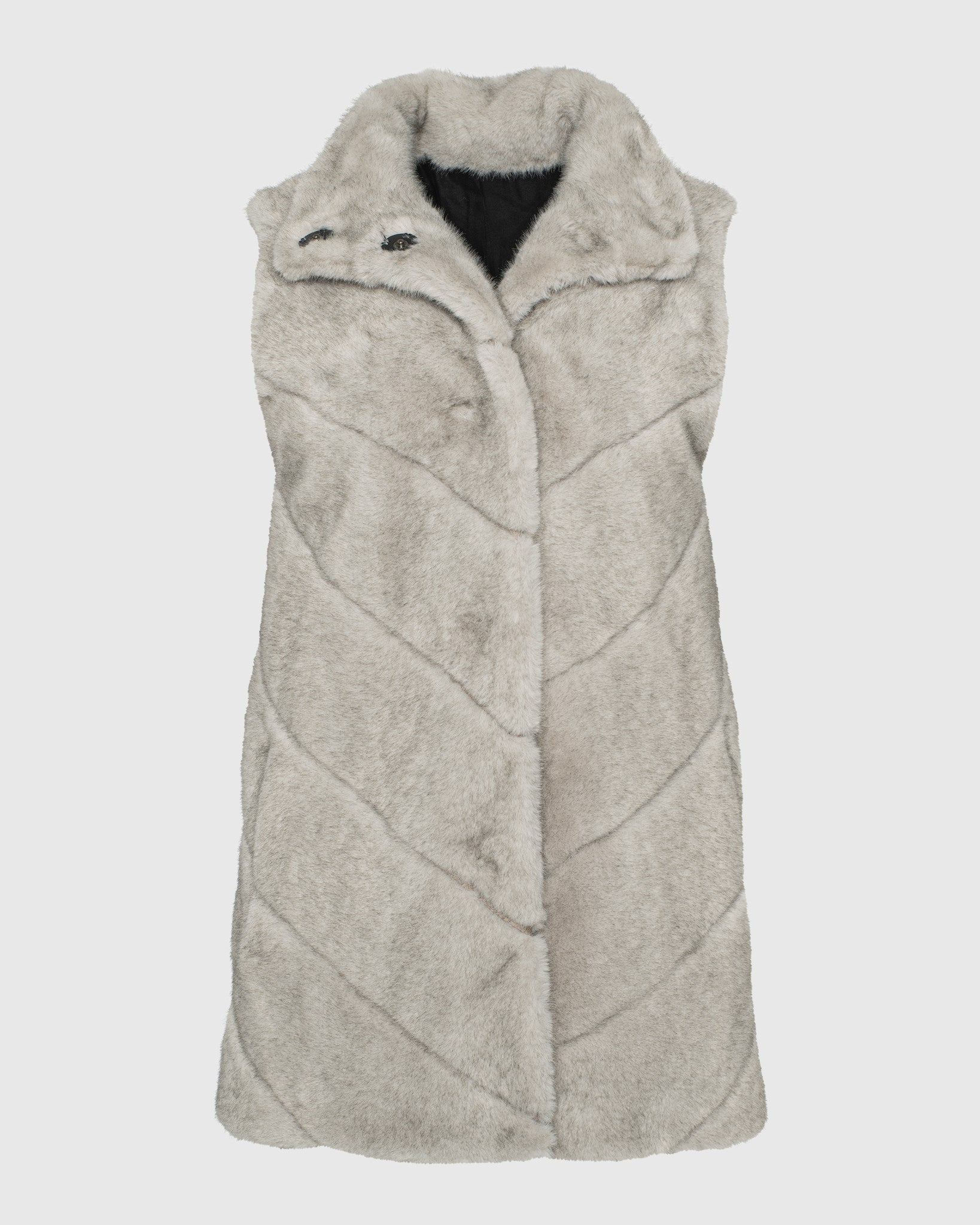 FUR-FREE MINK (FAUX FUR) VEST