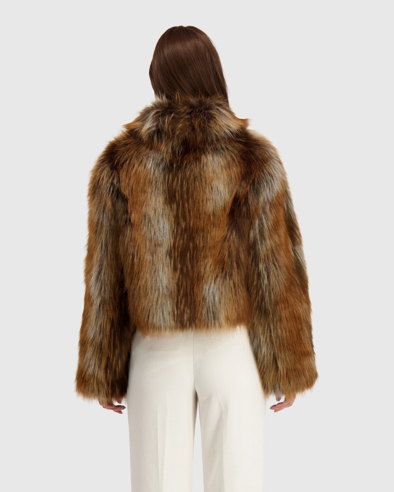 FUR-FREE RED FOX (FAUX FUR) JACKET