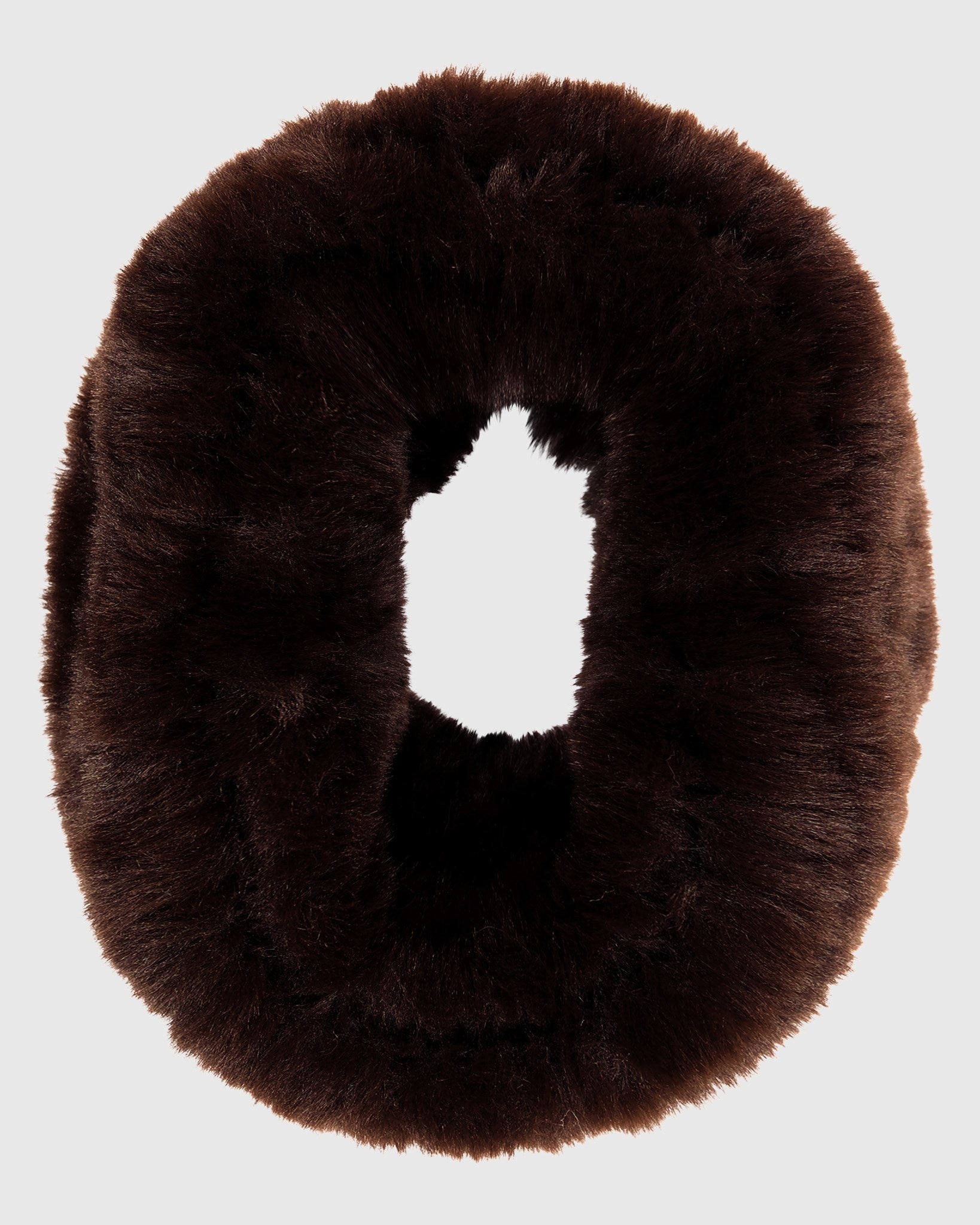 FUR-FREE REX RABBIT (FAUX FUR) KNIT COWL