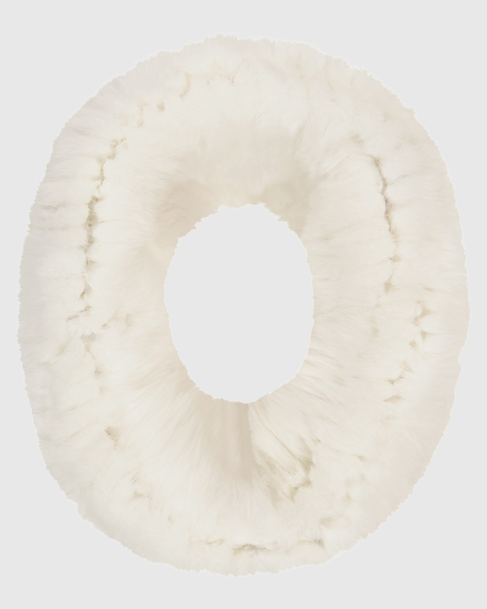 FUR-FREE REX RABBIT (FAUX FUR) KNIT COWL