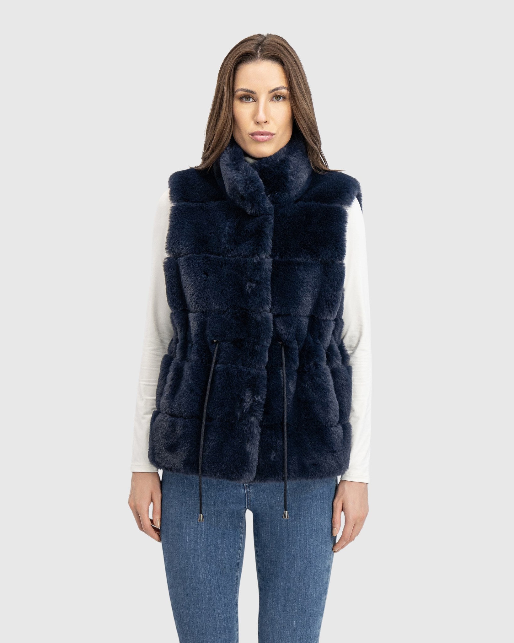 FUR-FREE REX RABBIT (FAUX FUR) VEST