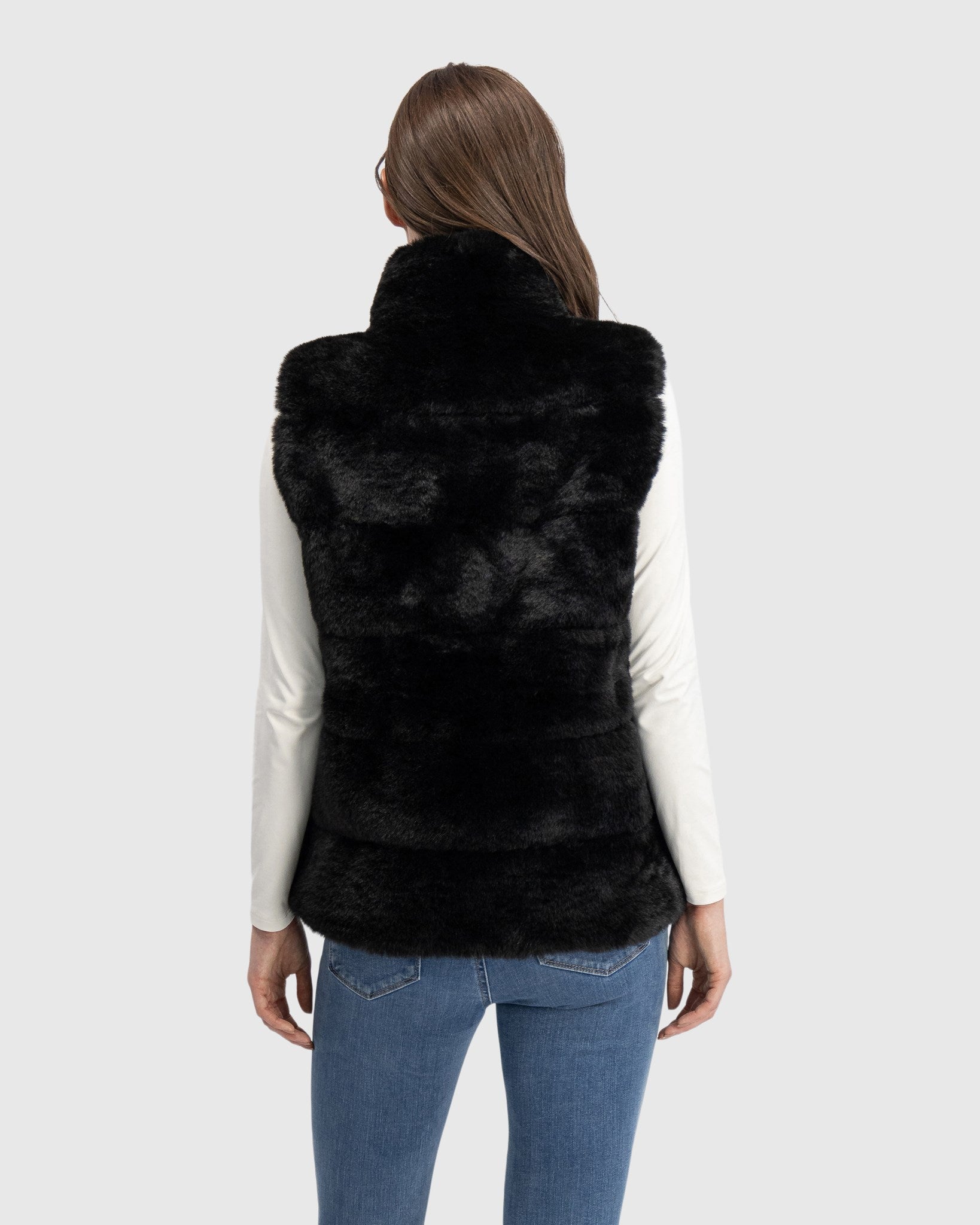FUR-FREE REX RABBIT (FAUX FUR) VEST