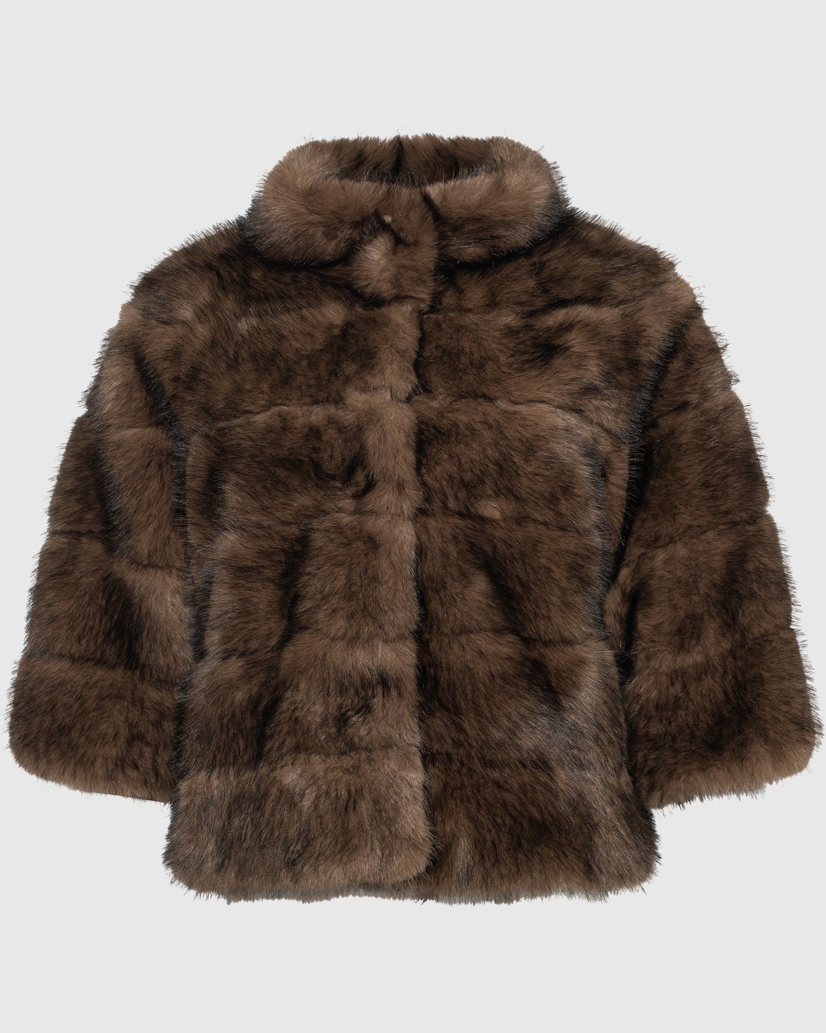 FUR-FREE SABLE (FAUX FUR) JACKET