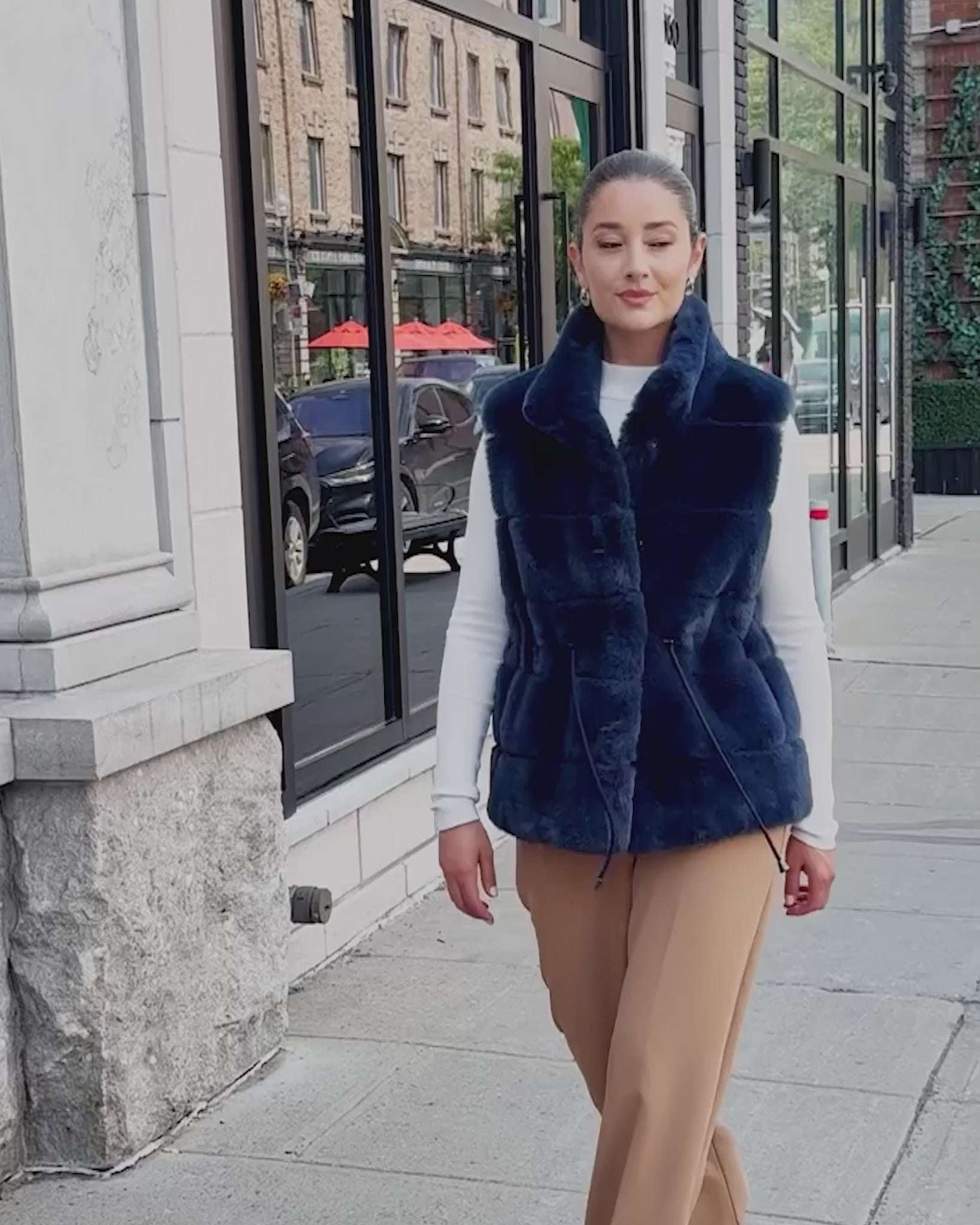 FUR-FREE REX RABBIT (FAUX FUR) VEST