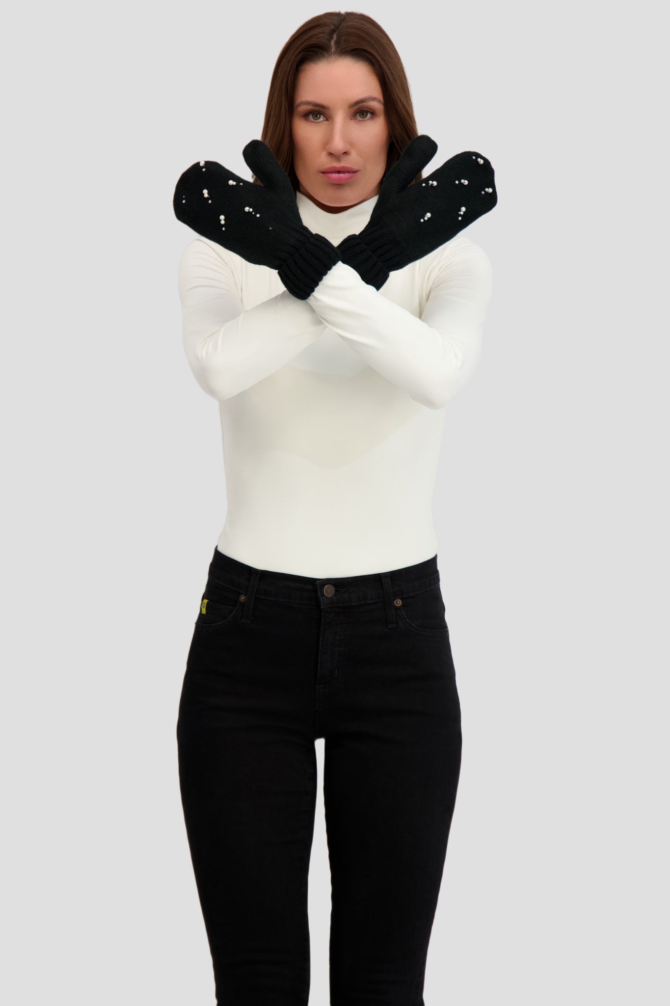 KNIT GLOVES