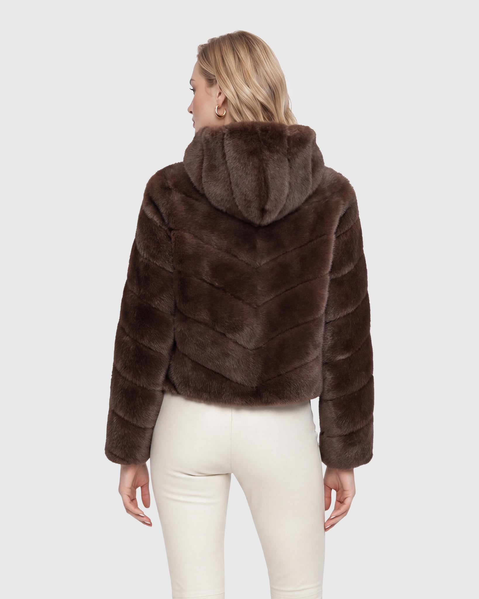 FUR-FREE MINK (FAUX FUR) PARKA