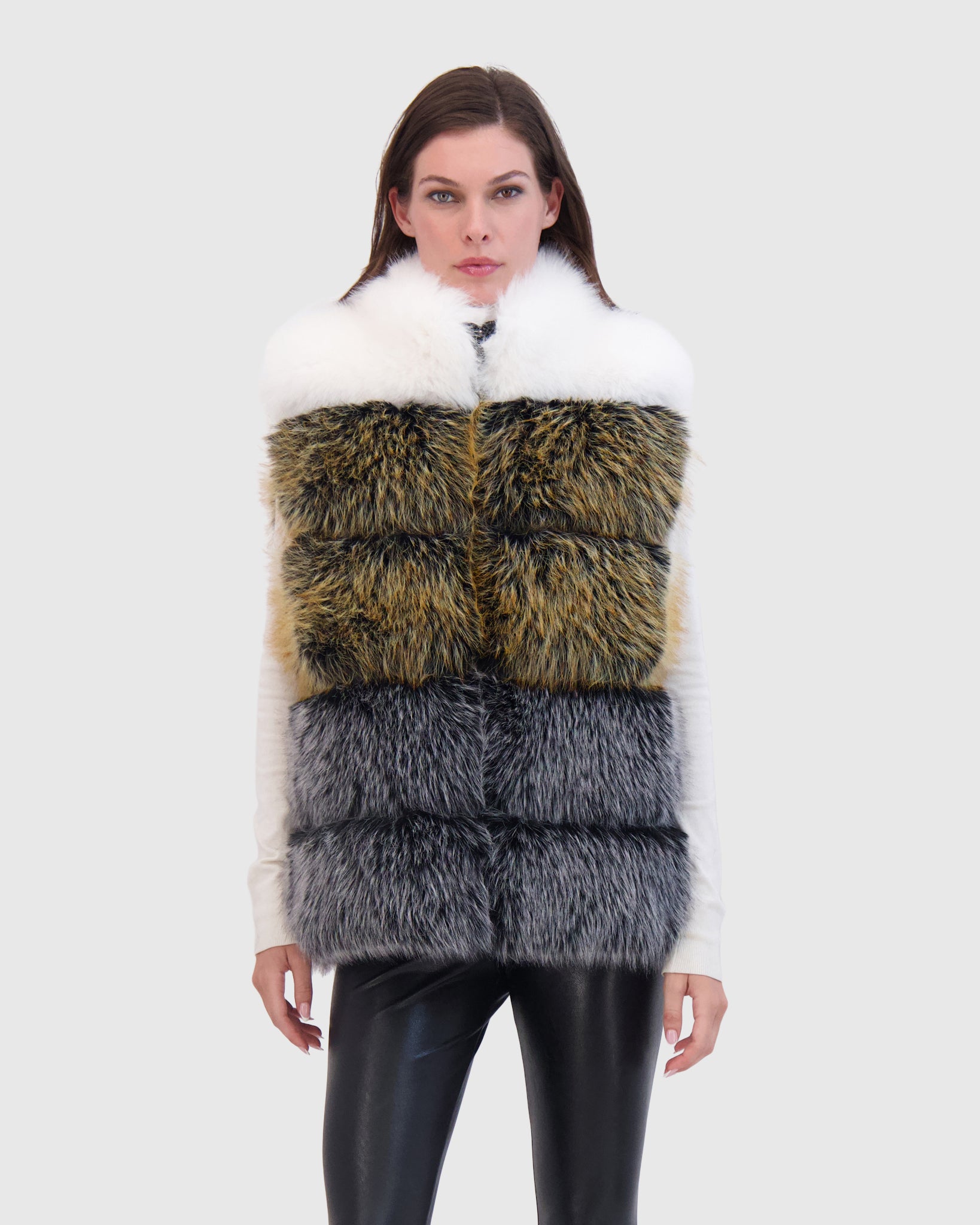 FUR-FREE FOX-LIKE VEST