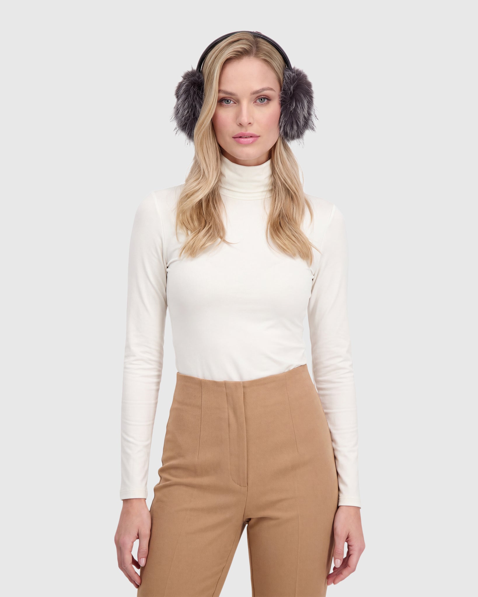 FUR-FREE FOX (FAUX FUR) EARMUFFS