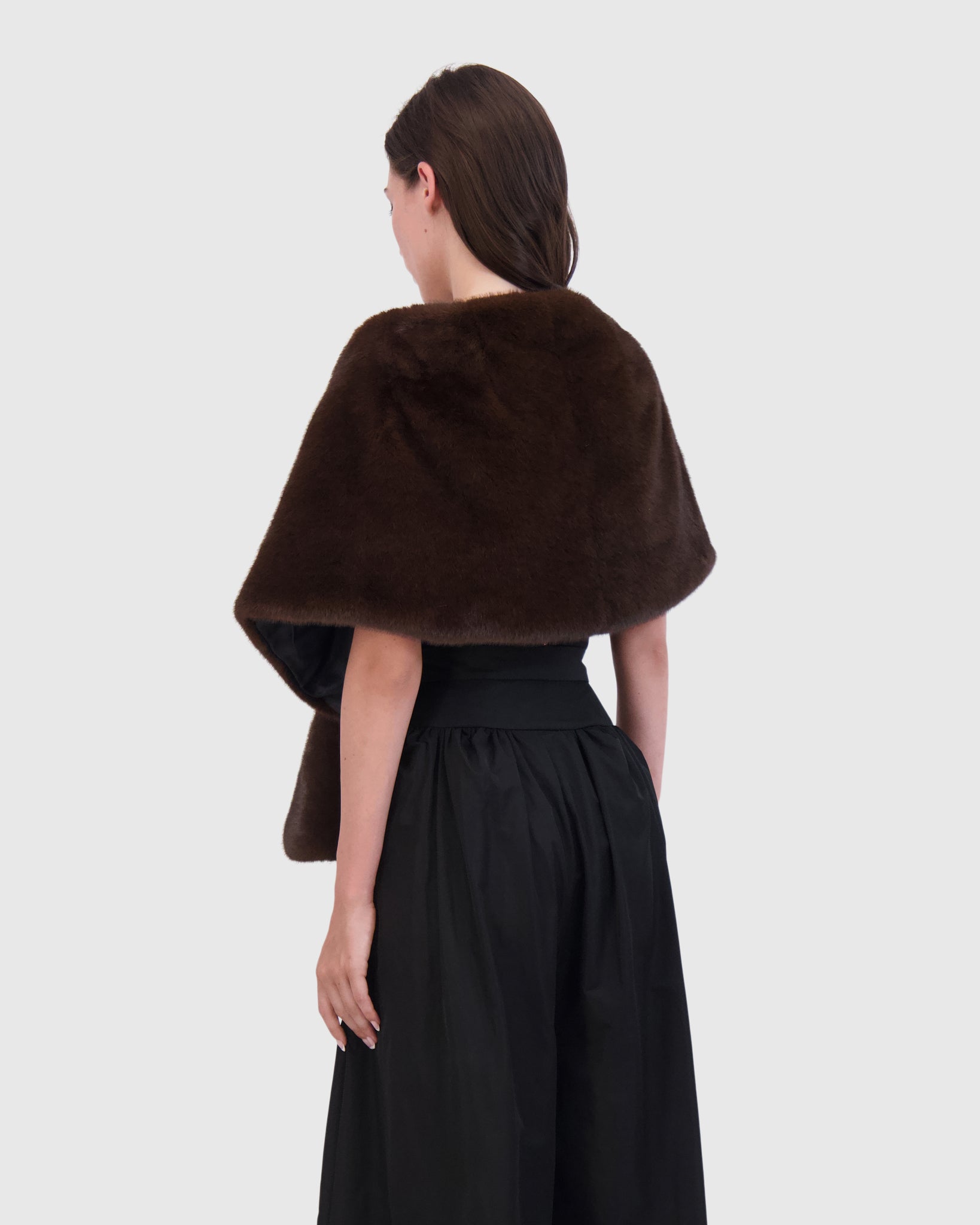 FUR-FREE MINK (FAUX FUR) STOLE