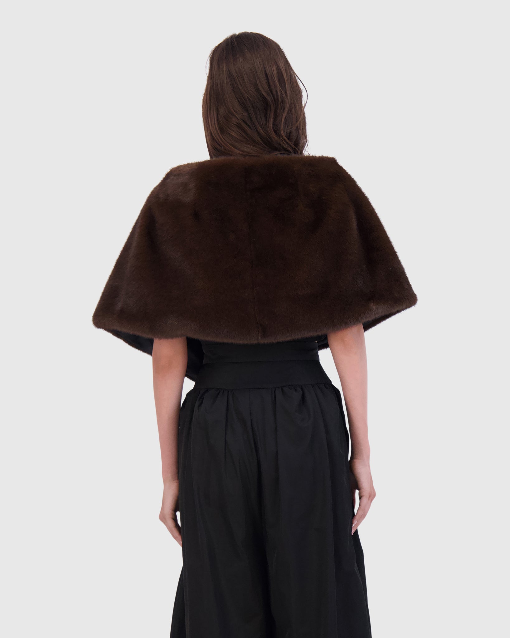 FUR-FREE MINK (FAUX FUR) STOLE