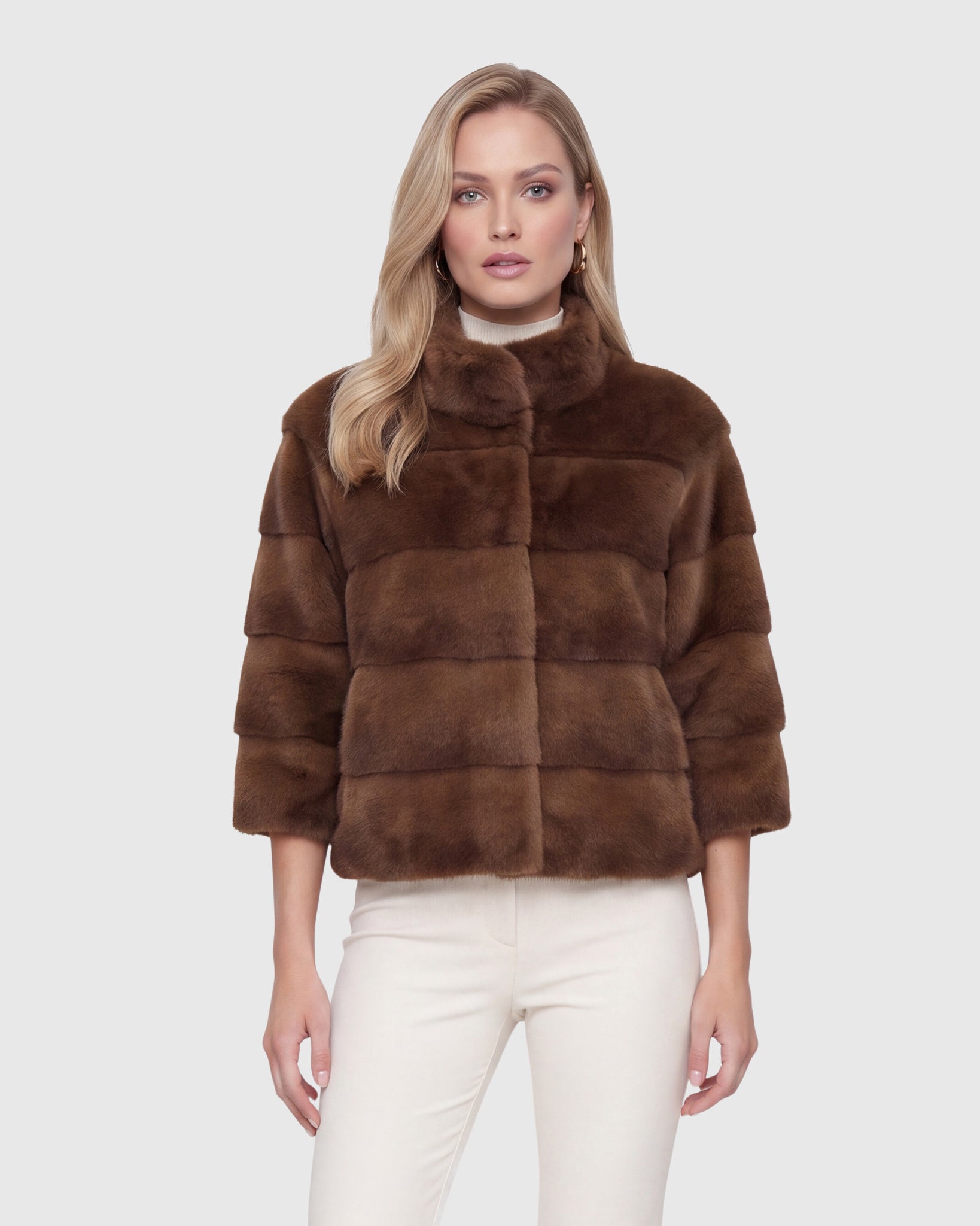 FUR-FREE MINK (FAUX FUR) JACKET