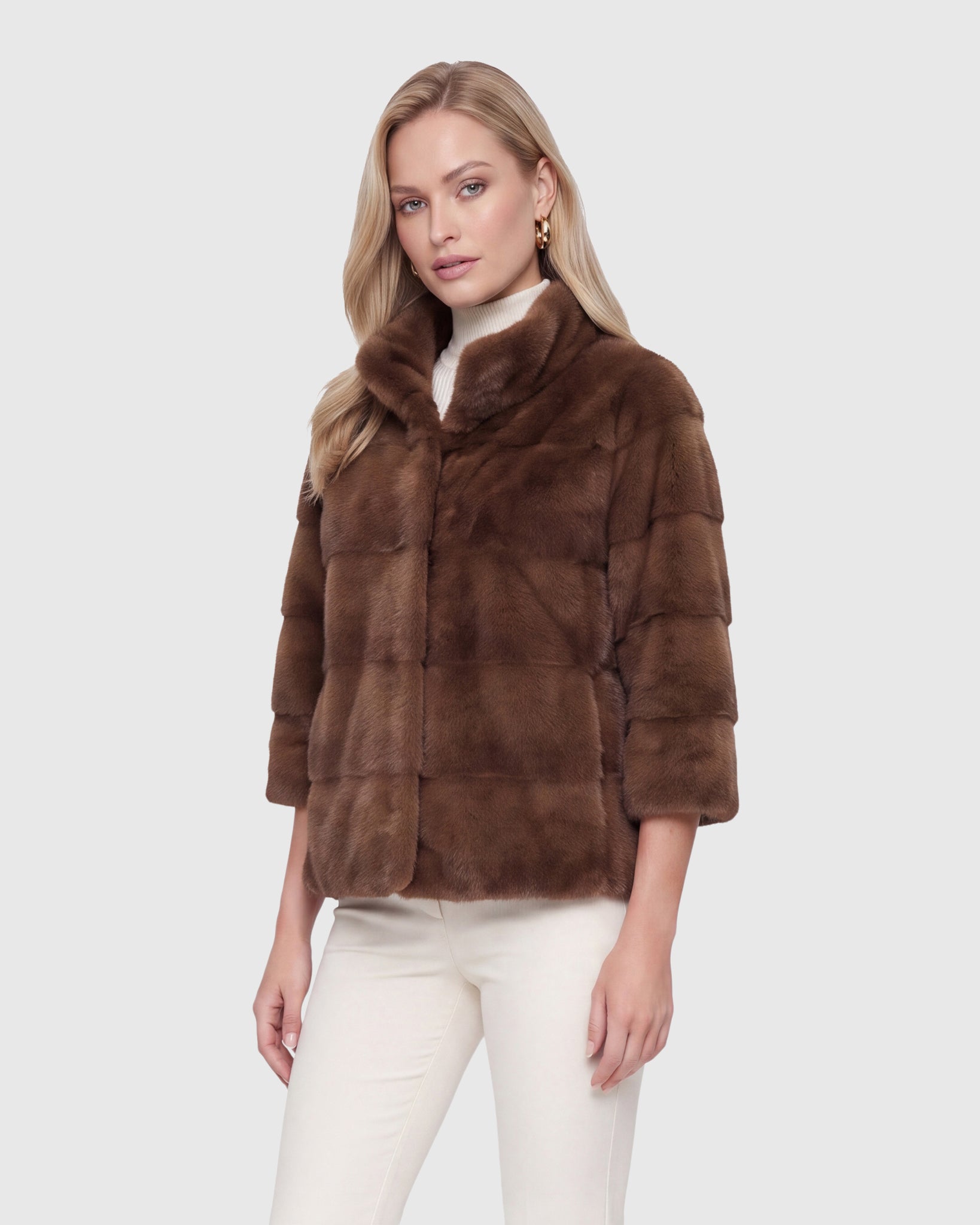 FUR-FREE MINK (FAUX FUR) JACKET