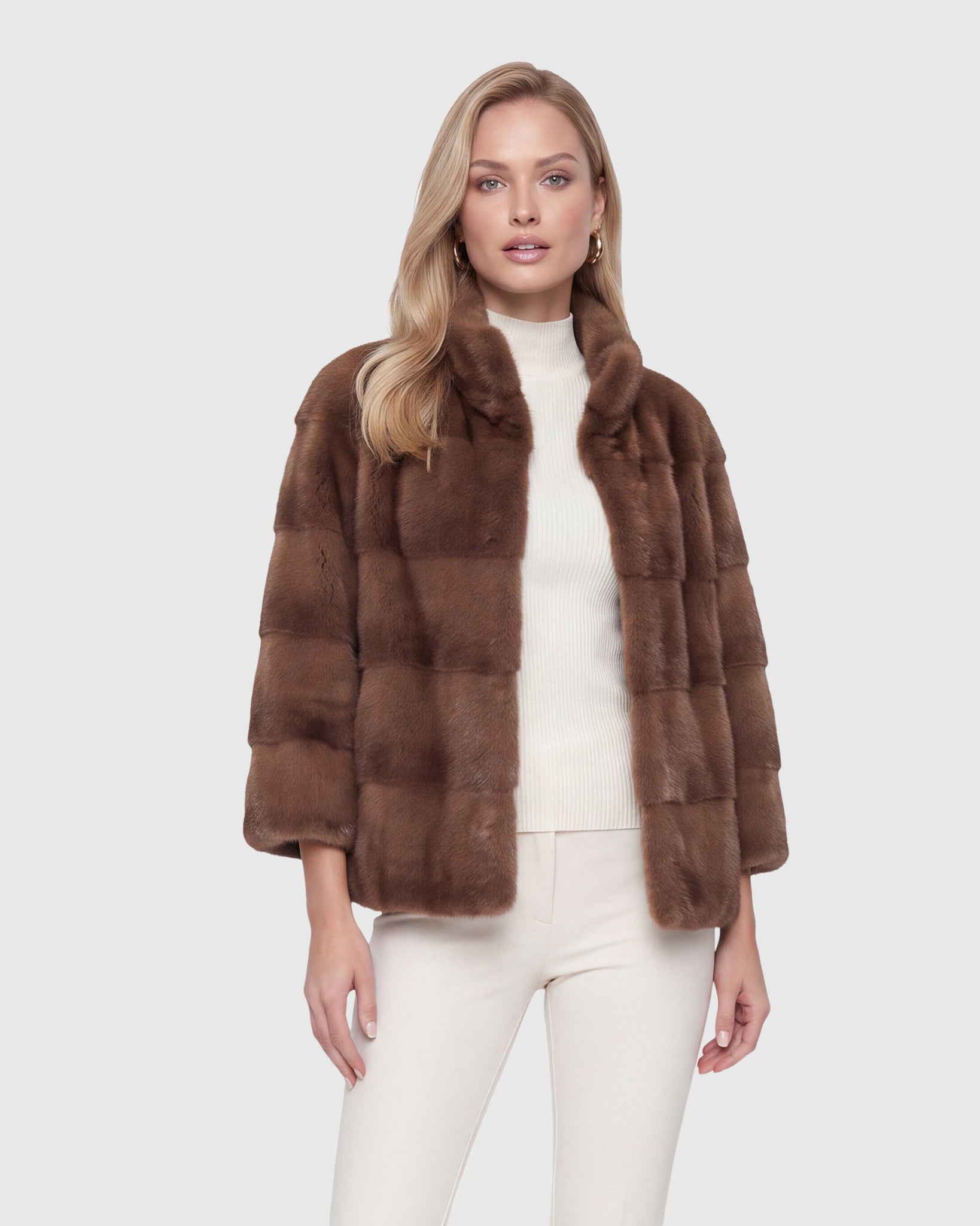 FUR-FREE MINK (FAUX FUR) JACKET