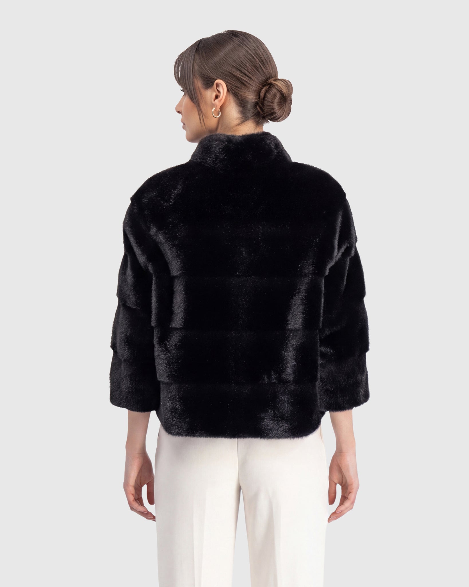 FUR-FREE MINK (FAUX FUR) JACKET