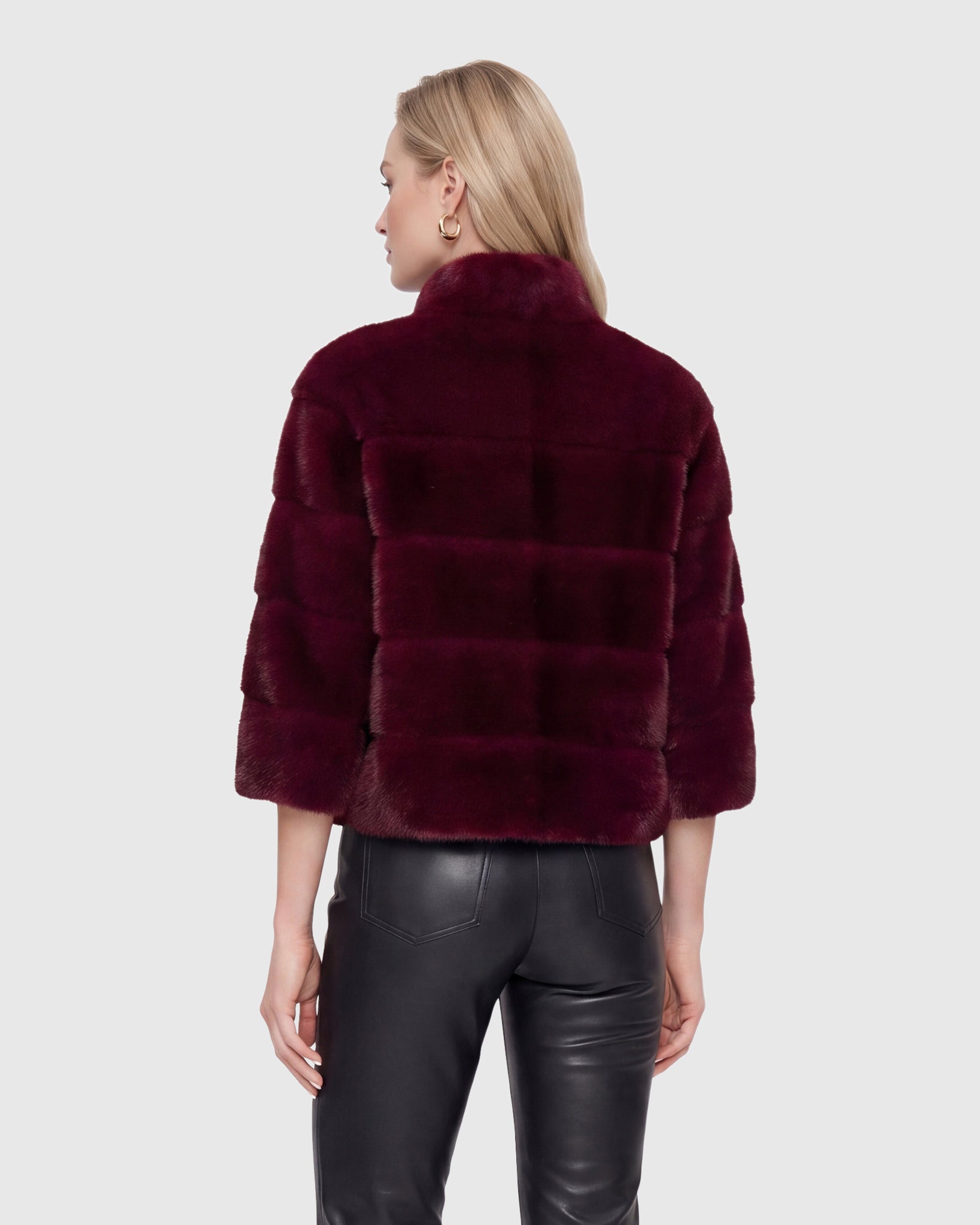 FUR-FREE MINK (FAUX FUR) JACKET