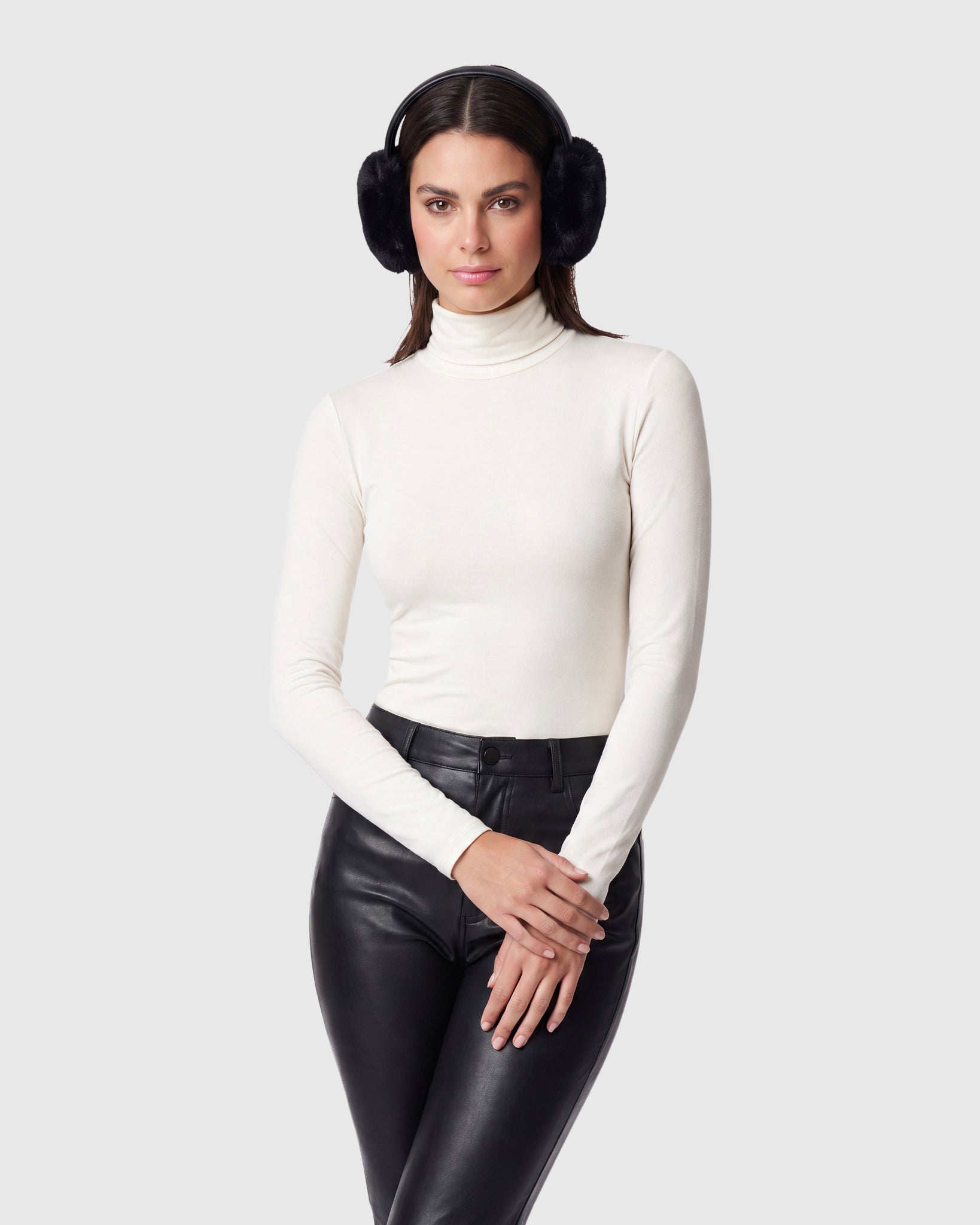 FUR-FREE REX RABBIT (FAUX FUR) EARMUFFS