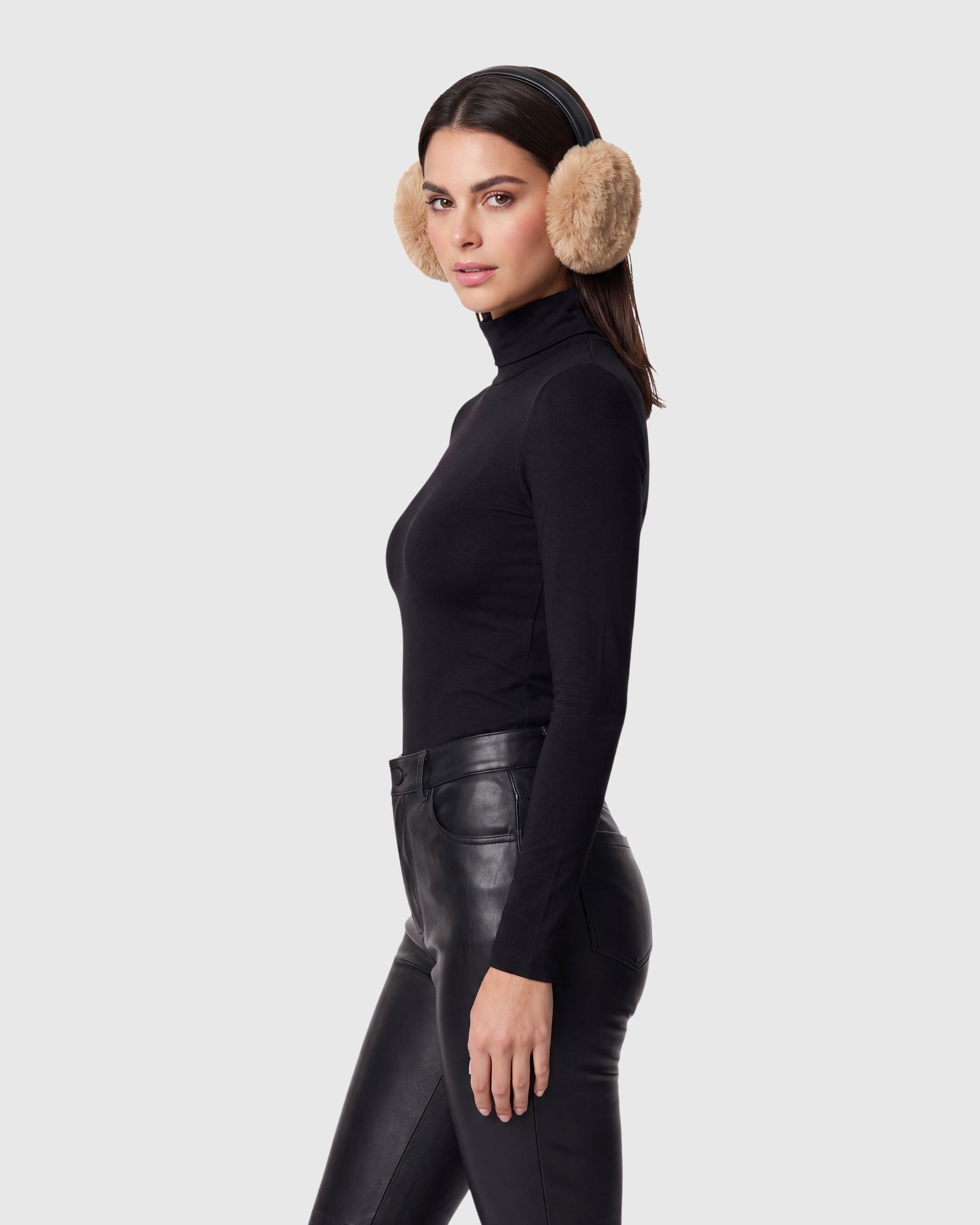 FUR-FREE REX RABBIT (FAUX FUR) EARMUFFS