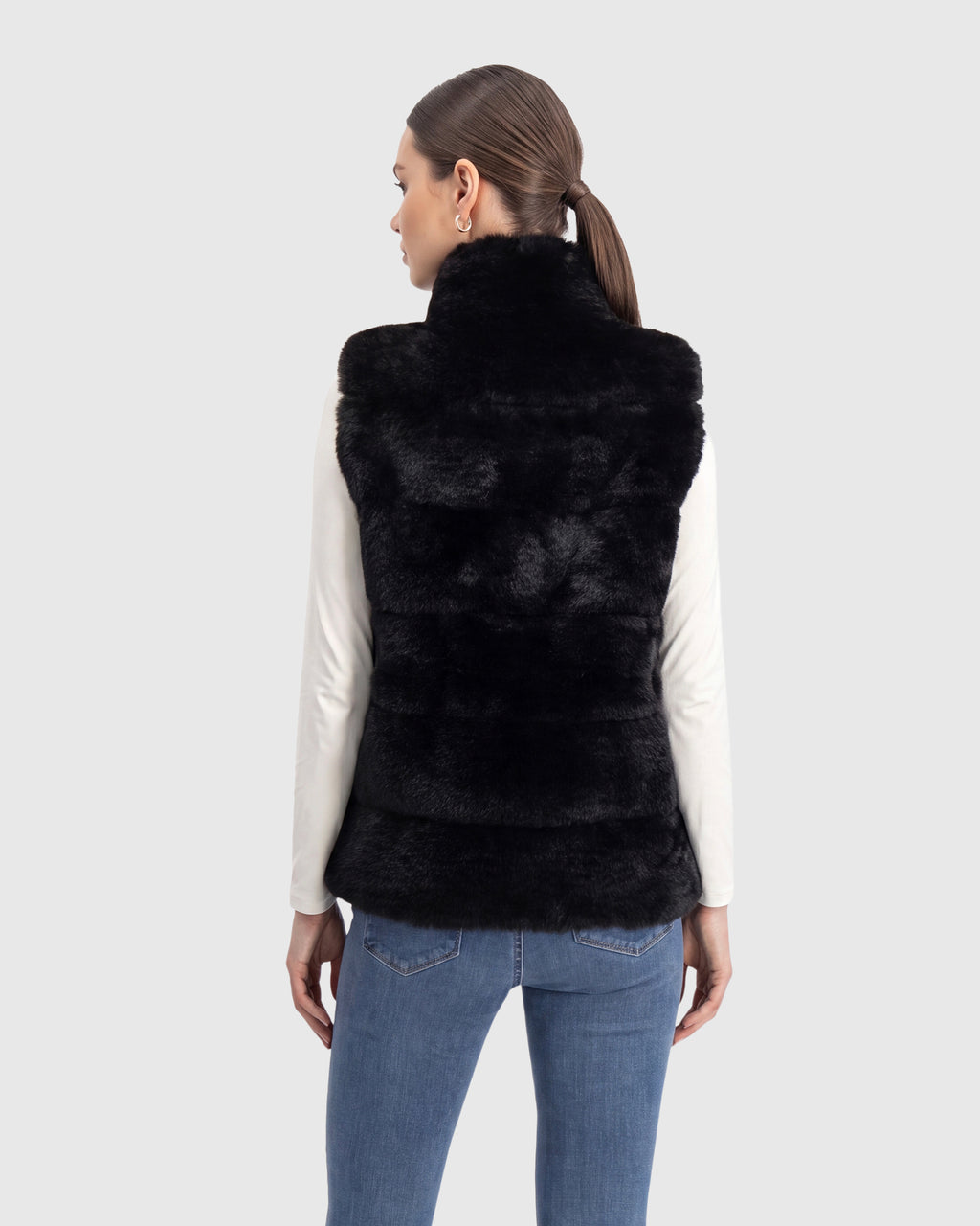 FUR-FREE REX RABBIT (FAUX FUR) VEST