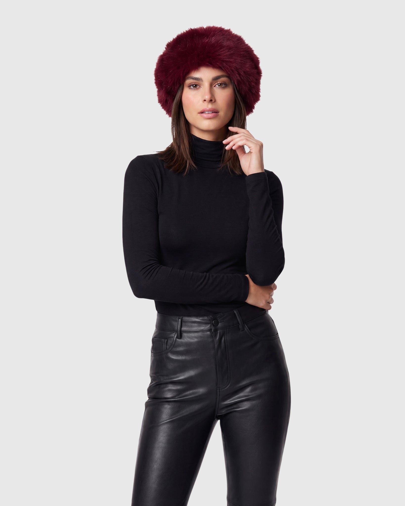FUR-FREE FOX (FAUX FUR) HEADBAND