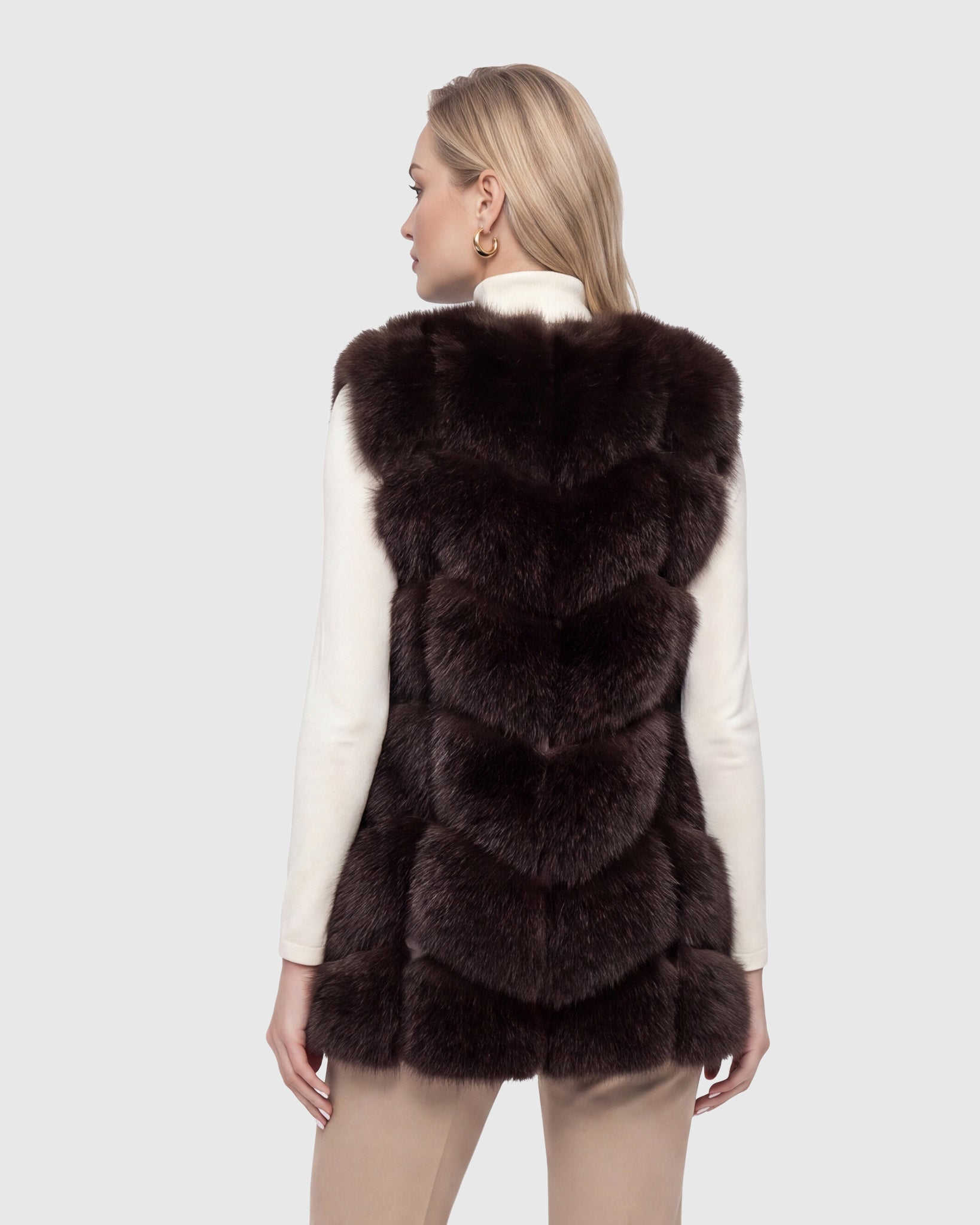 FUR-FREE FOX (FAUX FUR) VEST