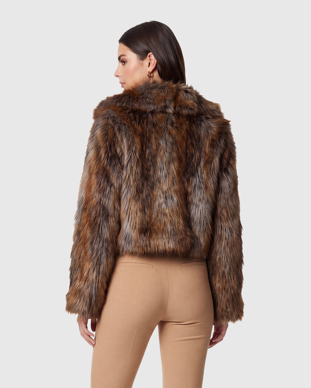 FUR-FREE RED FOX (FAUX FUR) JACKET