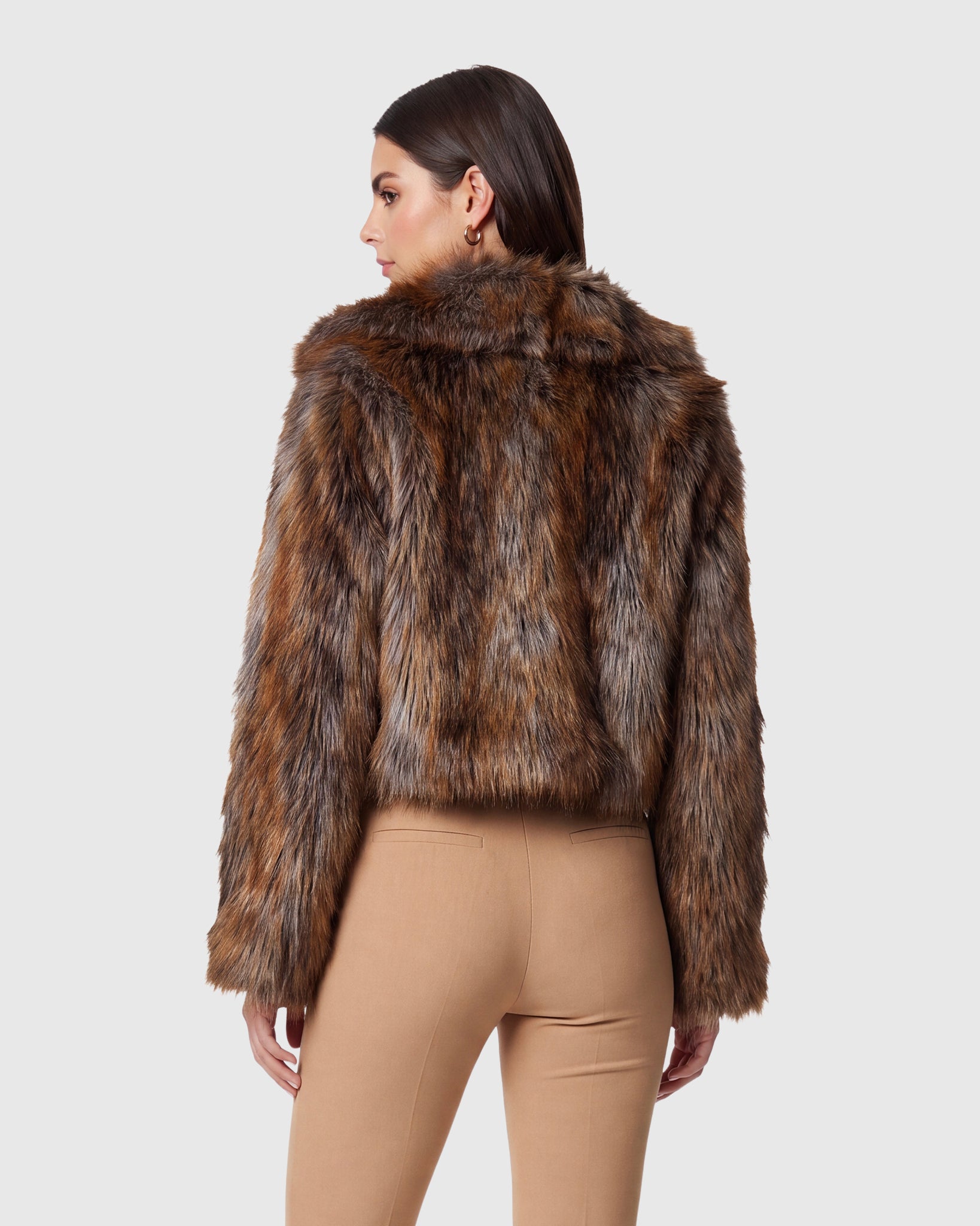 FUR-FREE RED FOX (FAUX FUR) JACKET