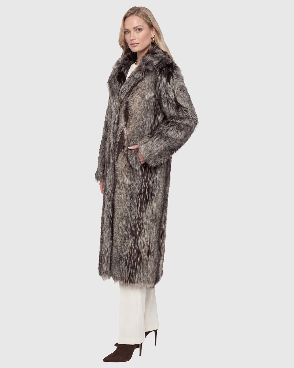 FUR-FREE FOX (FAUX FUR) COAT