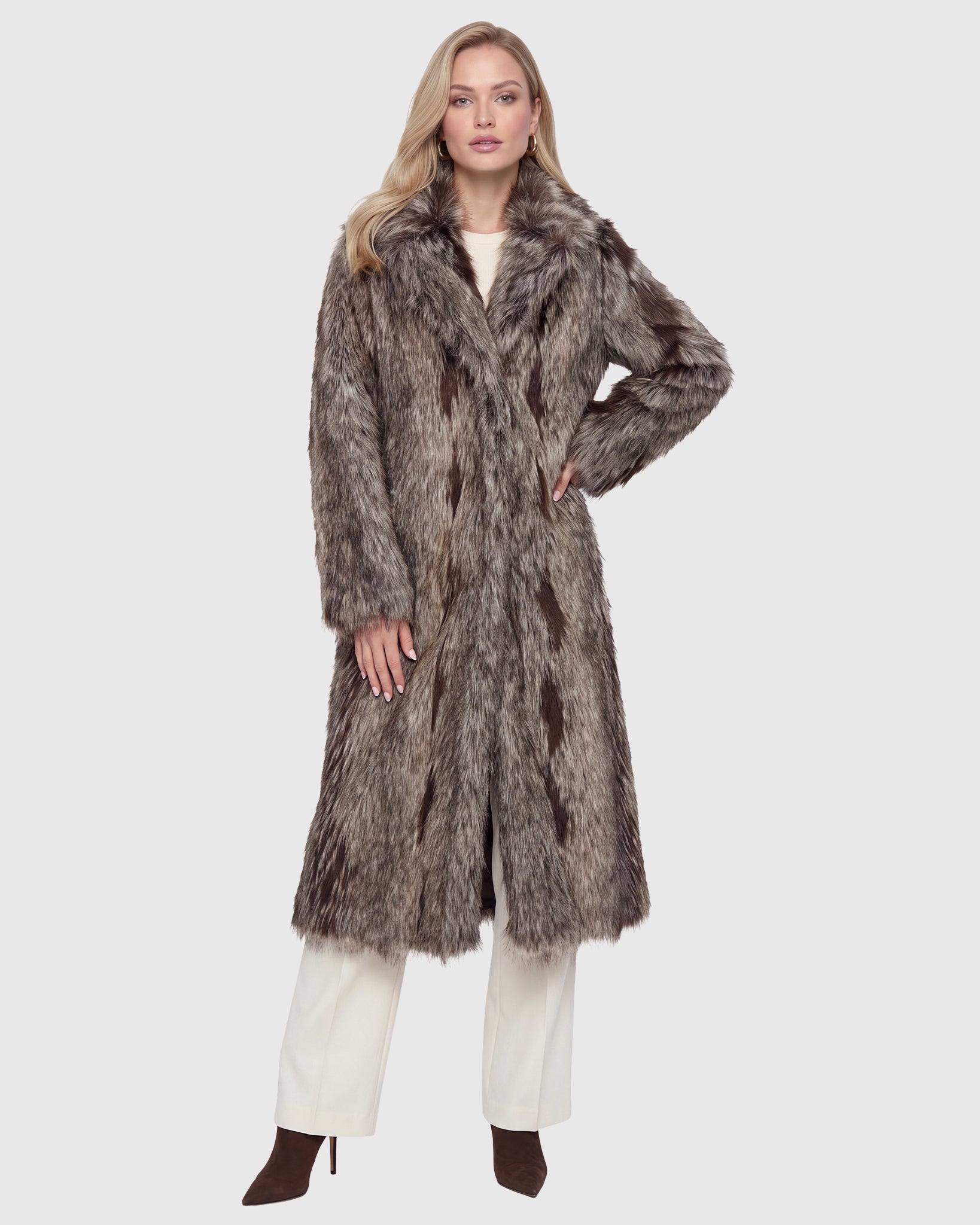 FUR-FREE FOX (FAUX FUR) COAT