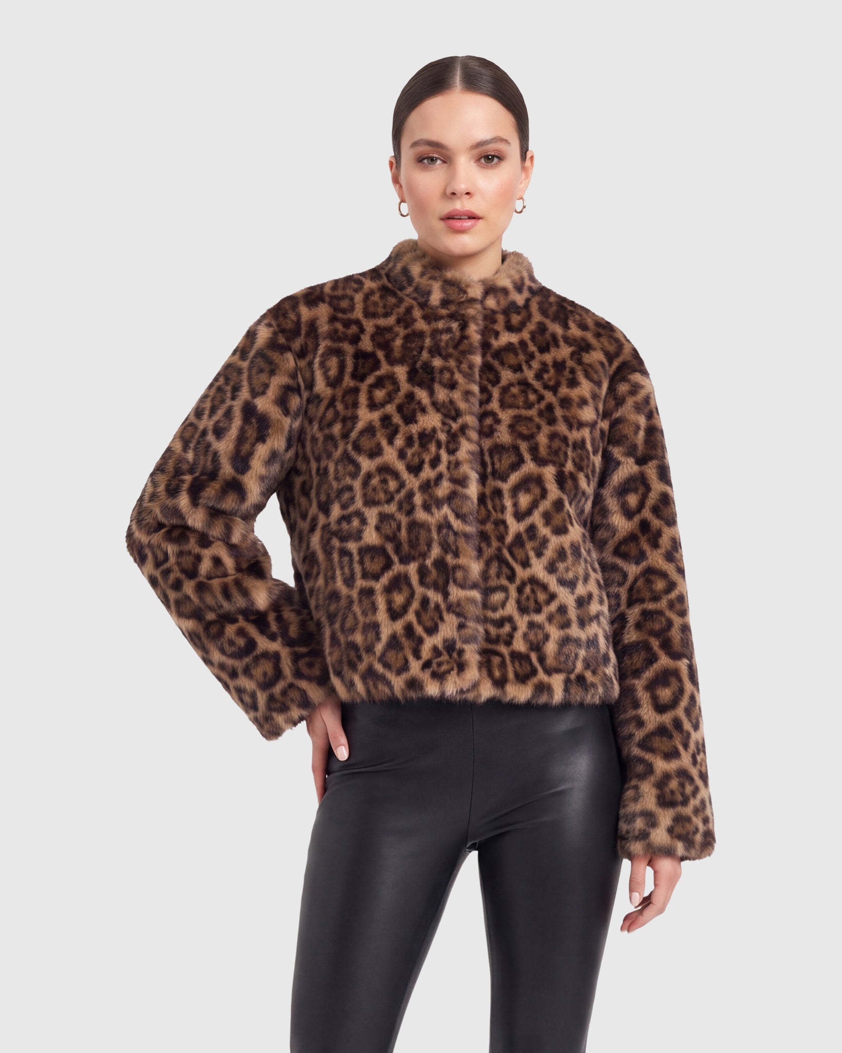 FUR-FREE MINK (FAUX FUR) JACKET