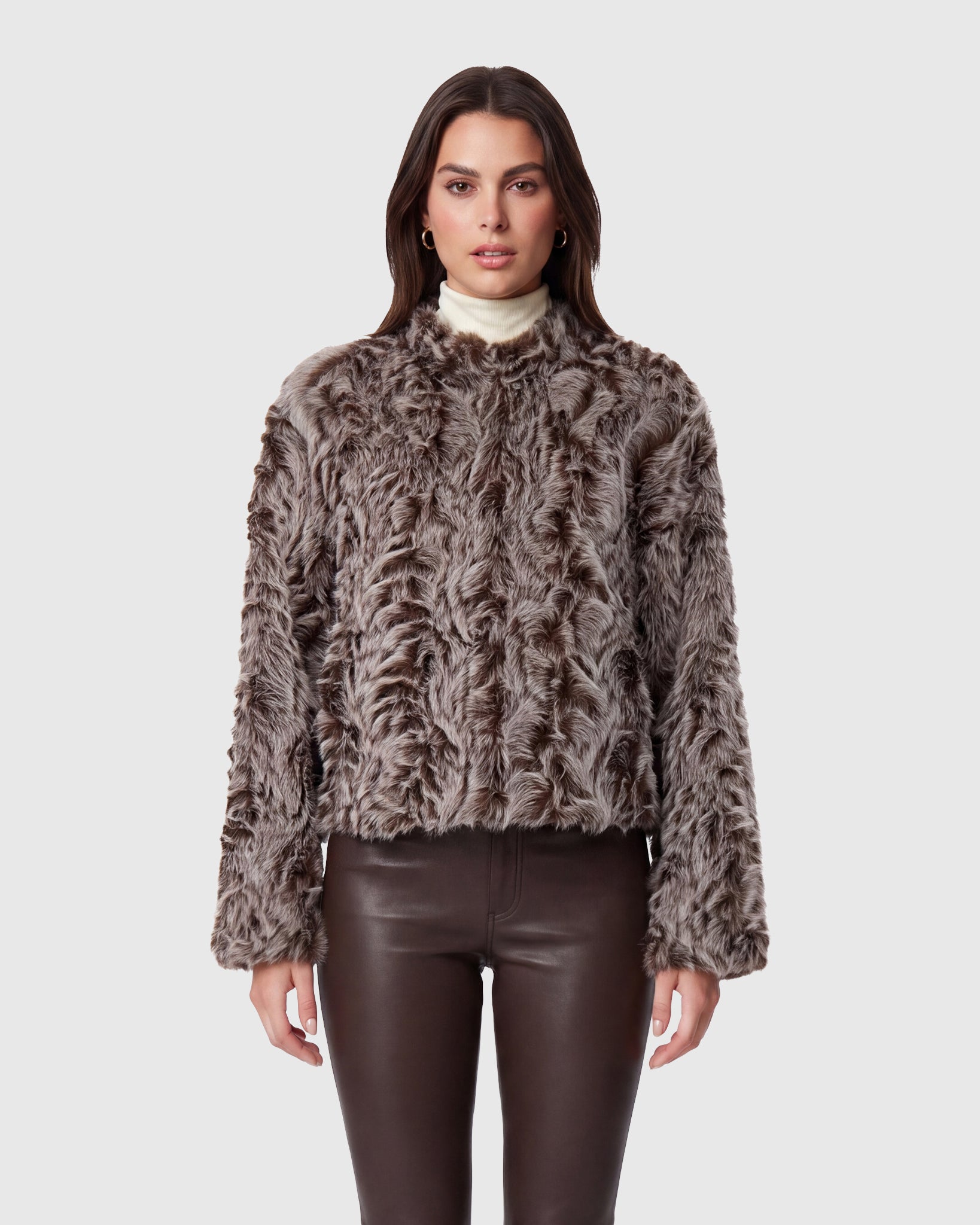 FUR-FREE LAMB (FAUX FUR) JACKET