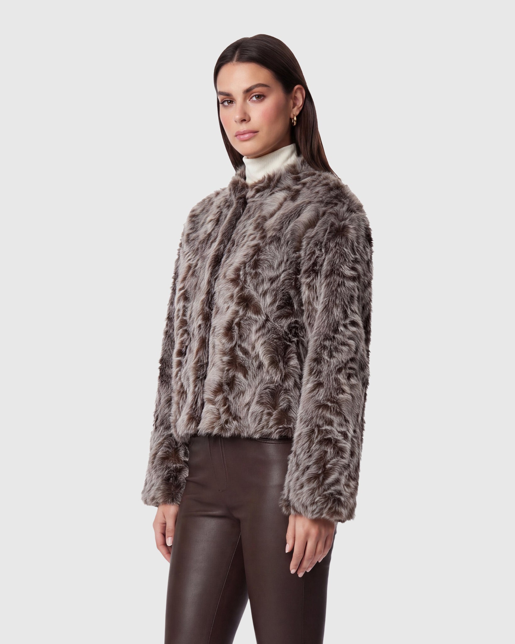 FUR-FREE LAMB (FAUX FUR) JACKET