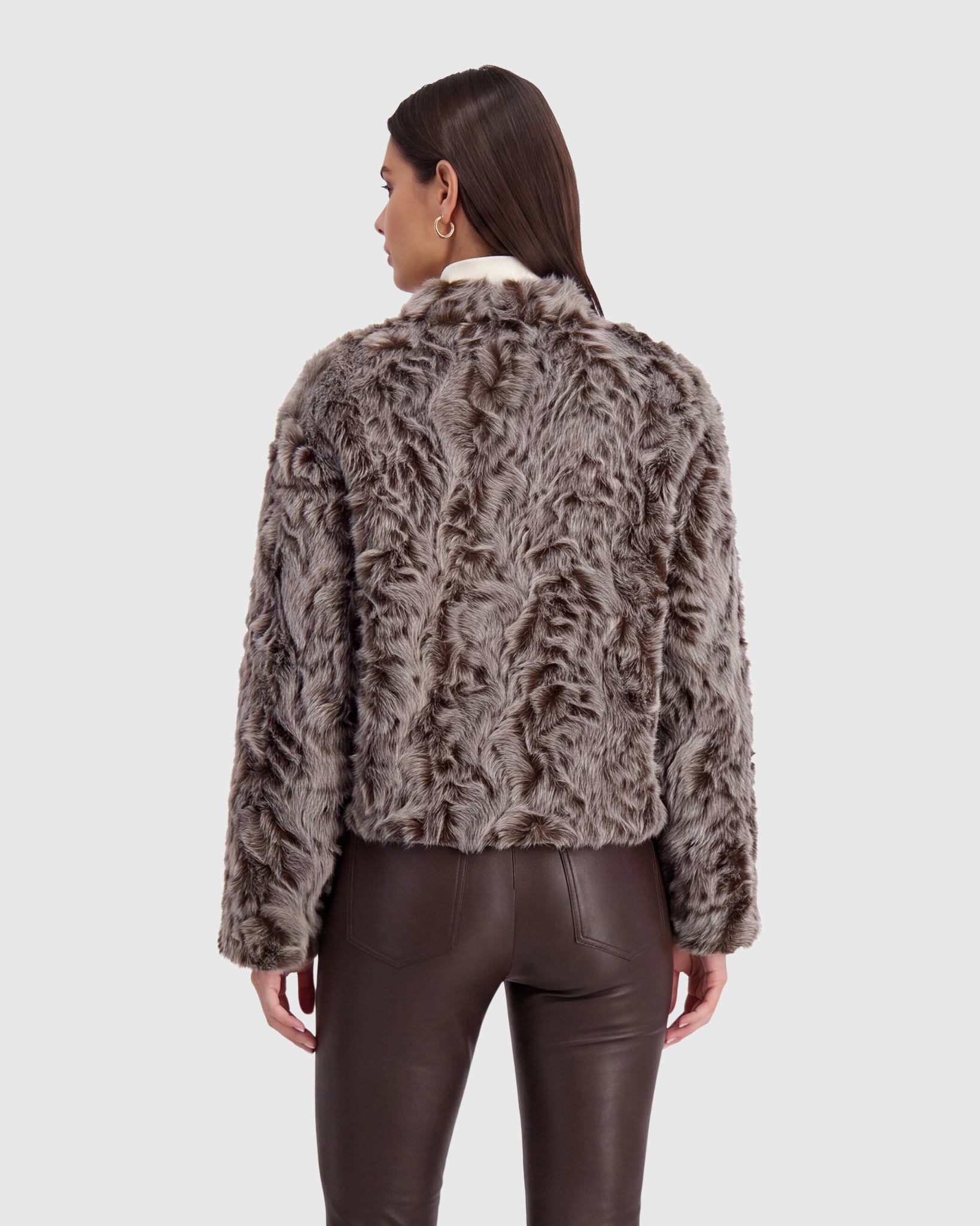 FUR-FREE LAMB (FAUX FUR) JACKET