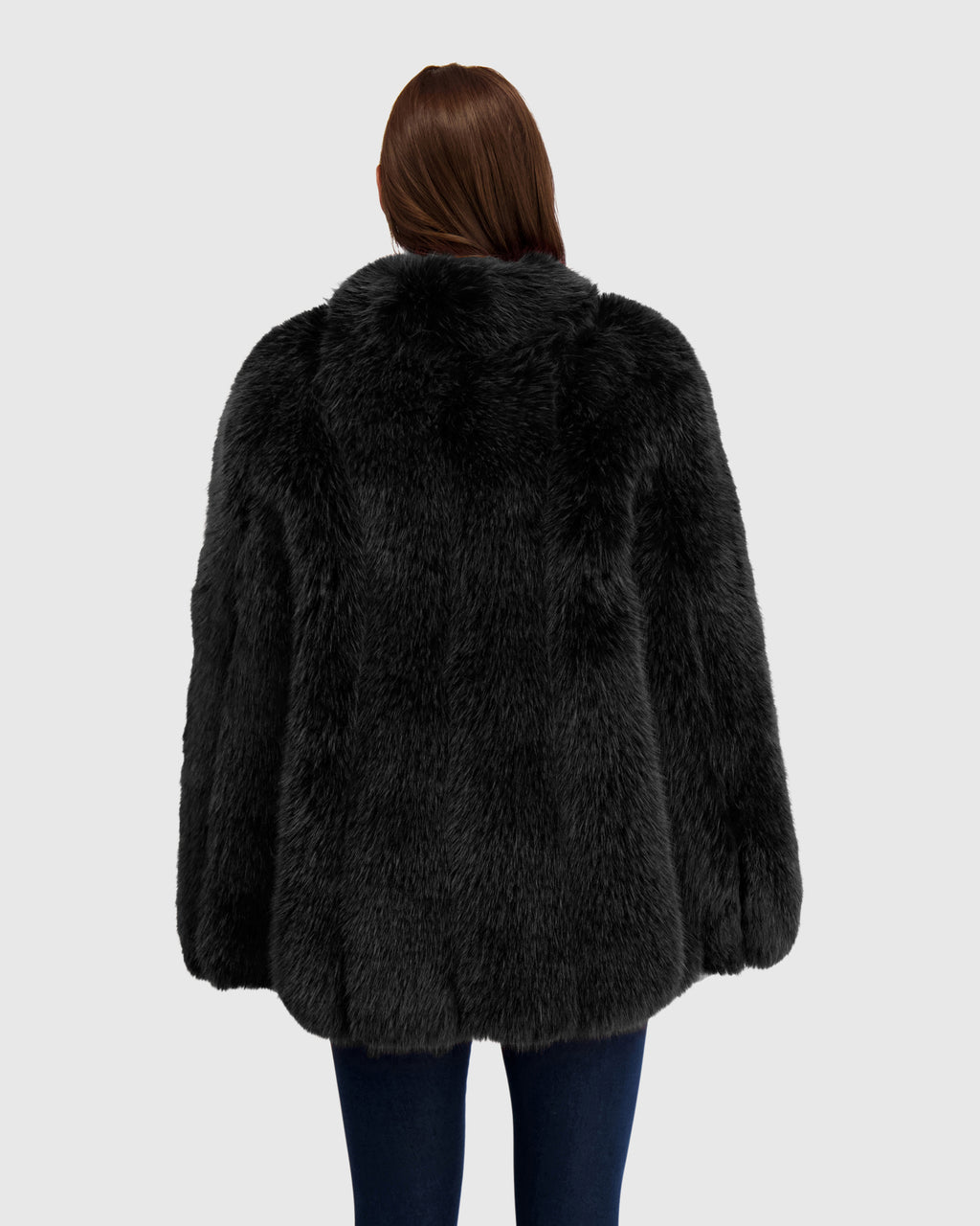 FUR-FREE FOX (FAUX FUR) JACKET